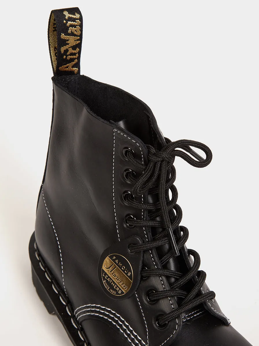 1460 Cavalier Leather Lace Up Boot, Black