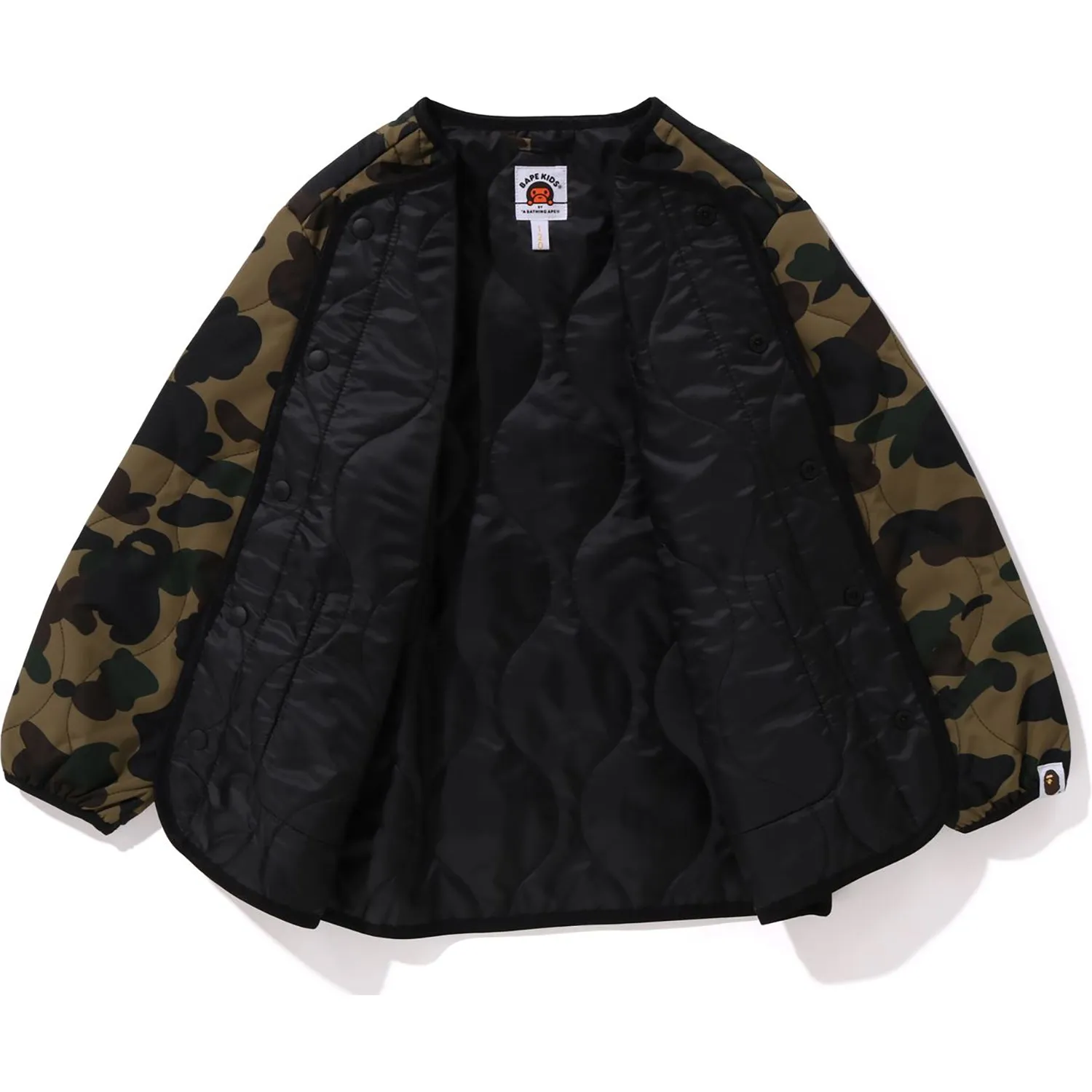 1ST CAMO QUILTING JACKET KIDS