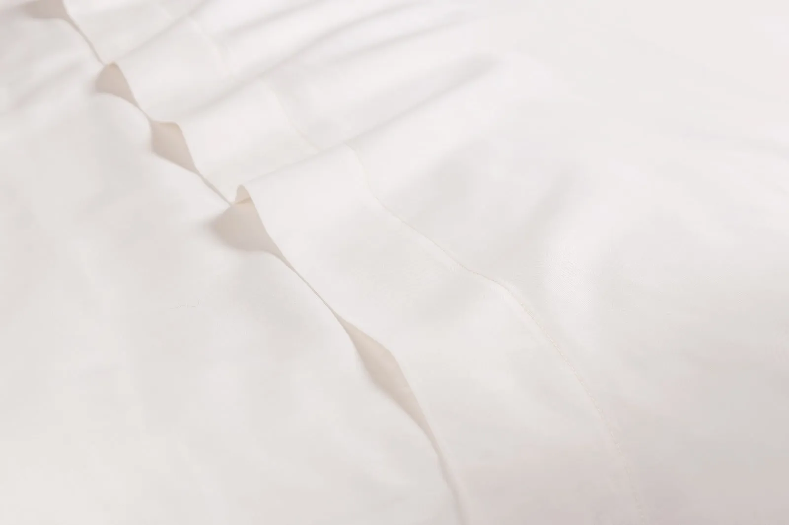 300 Thread Count 100% Cotton Flat Sheet - Cream