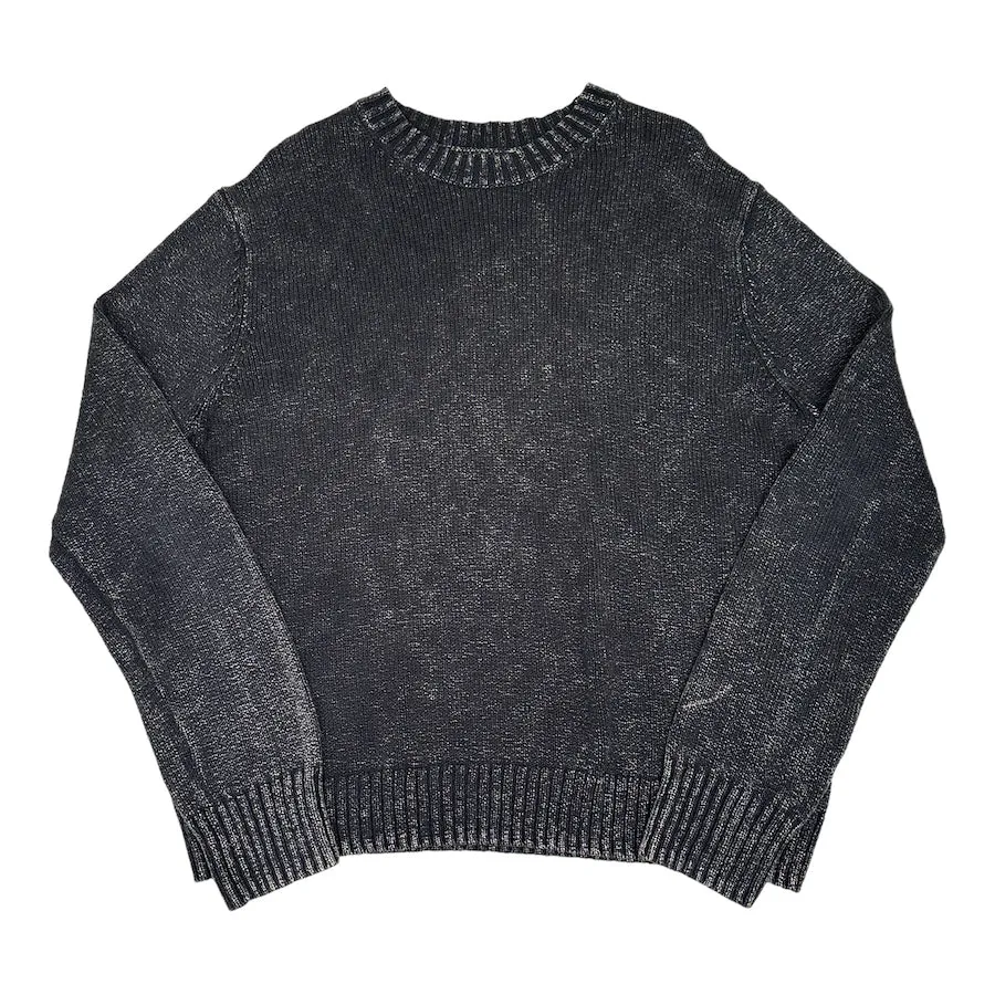 ACNE STUDIOS ACID WASH SWEATER - GREY