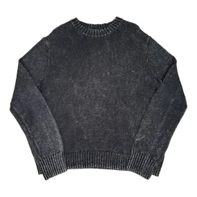 ACNE STUDIOS ACID WASH SWEATER - GREY