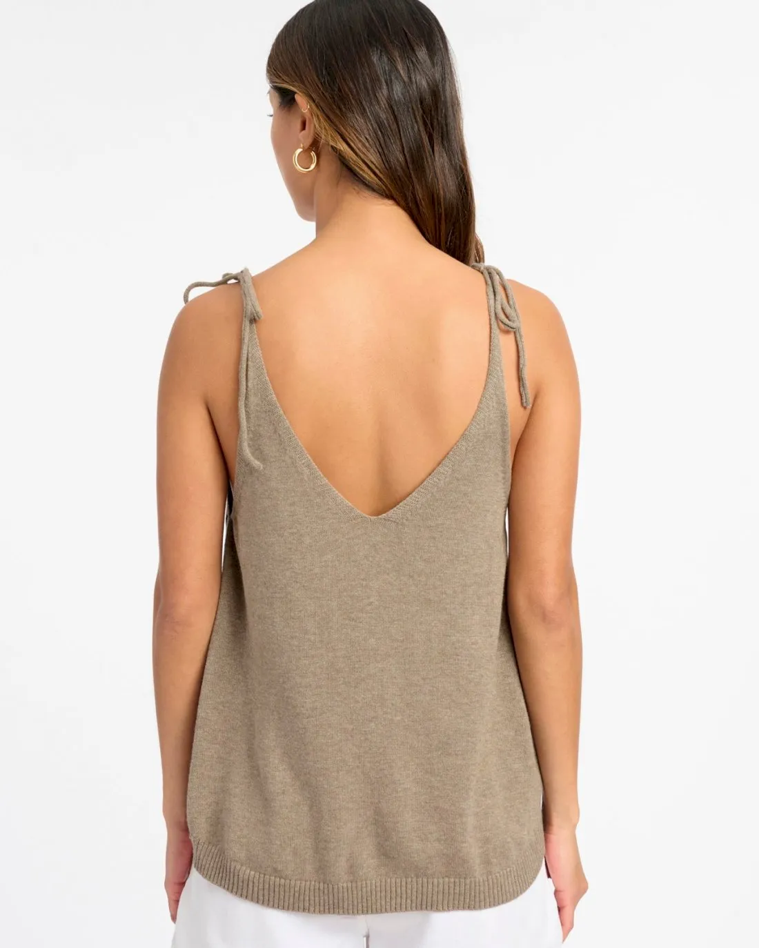 Adalynn Tie Sweater Tank