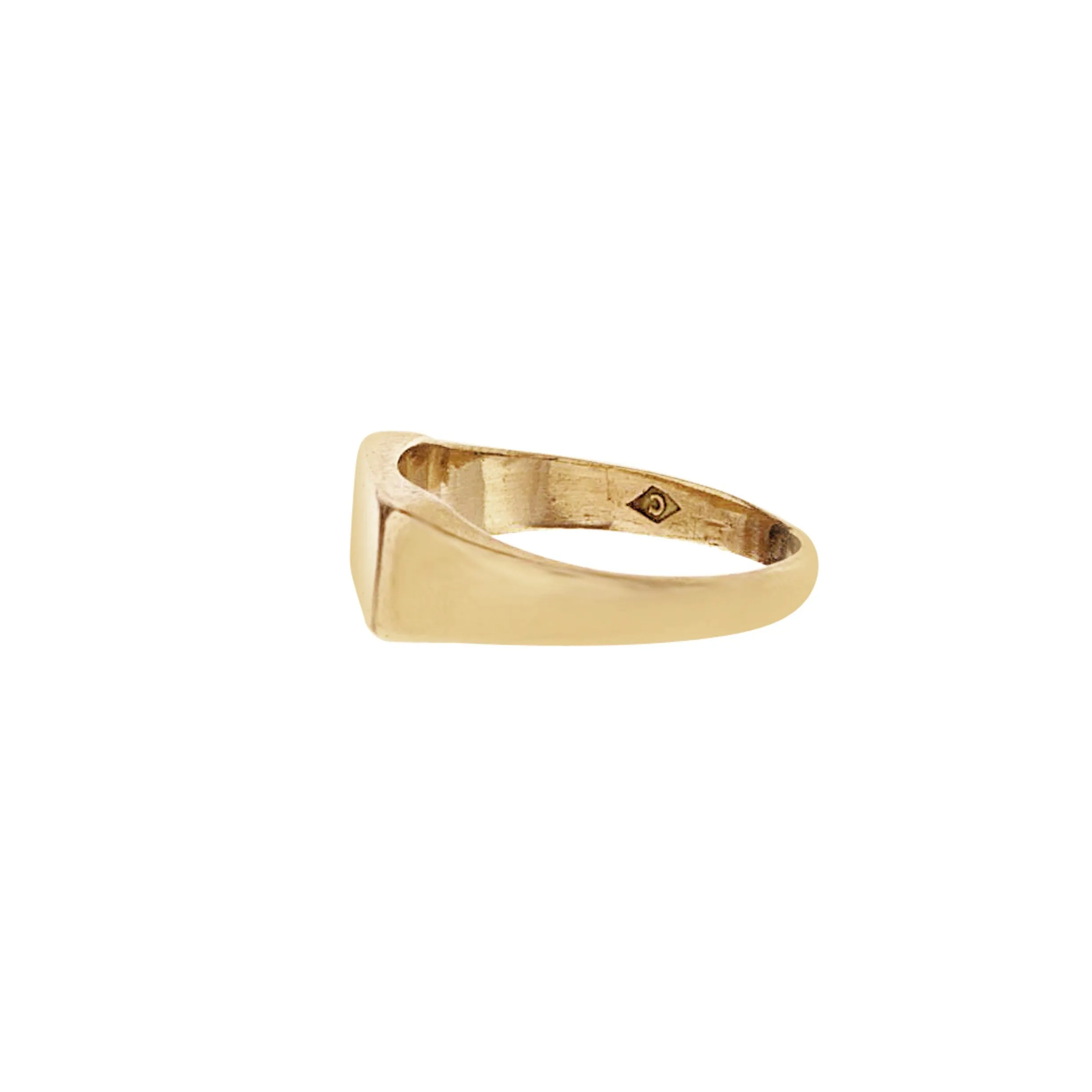 Baby Block Signet Ring