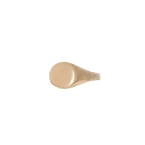 Baby Oval Signet Ring