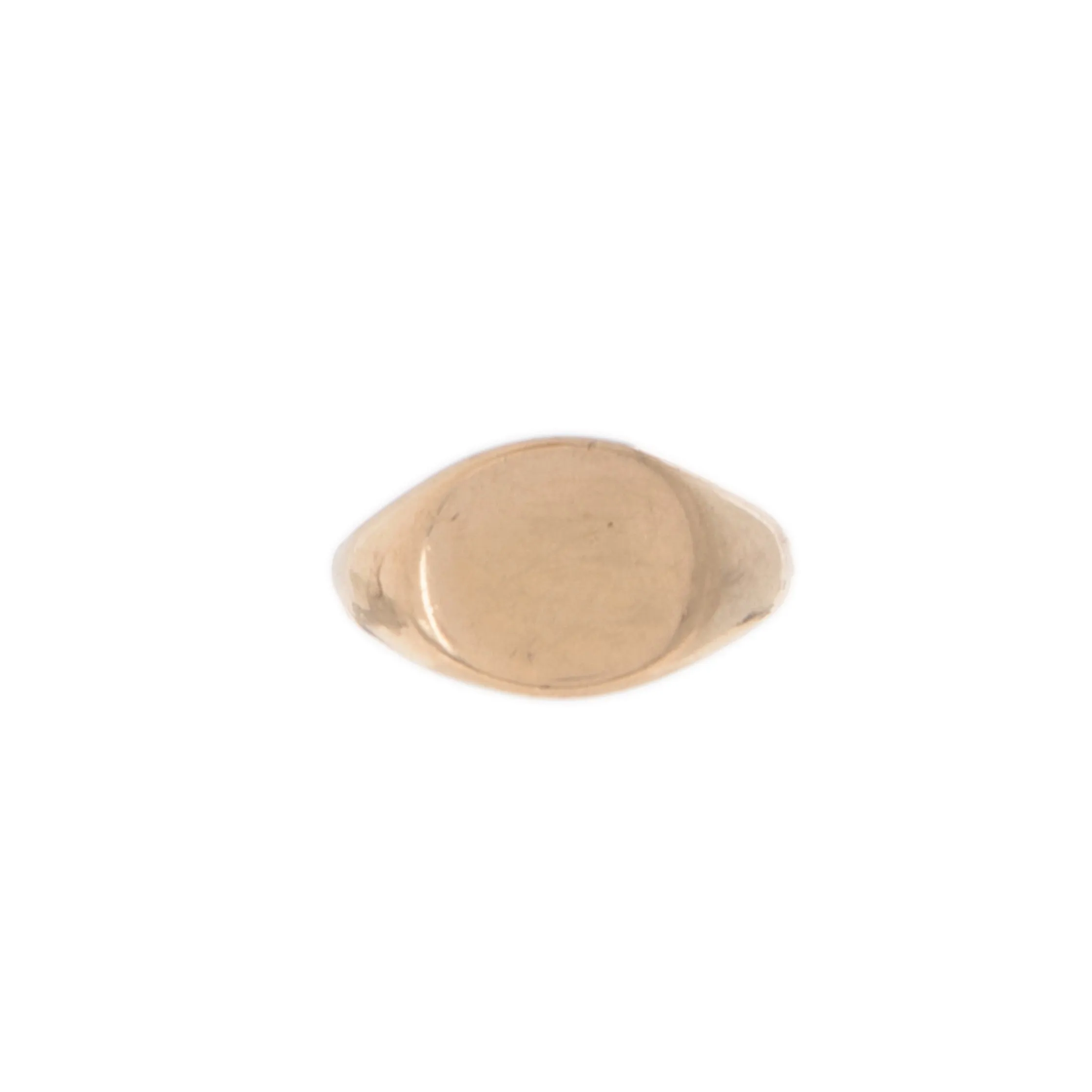 Baby Oval Signet Ring