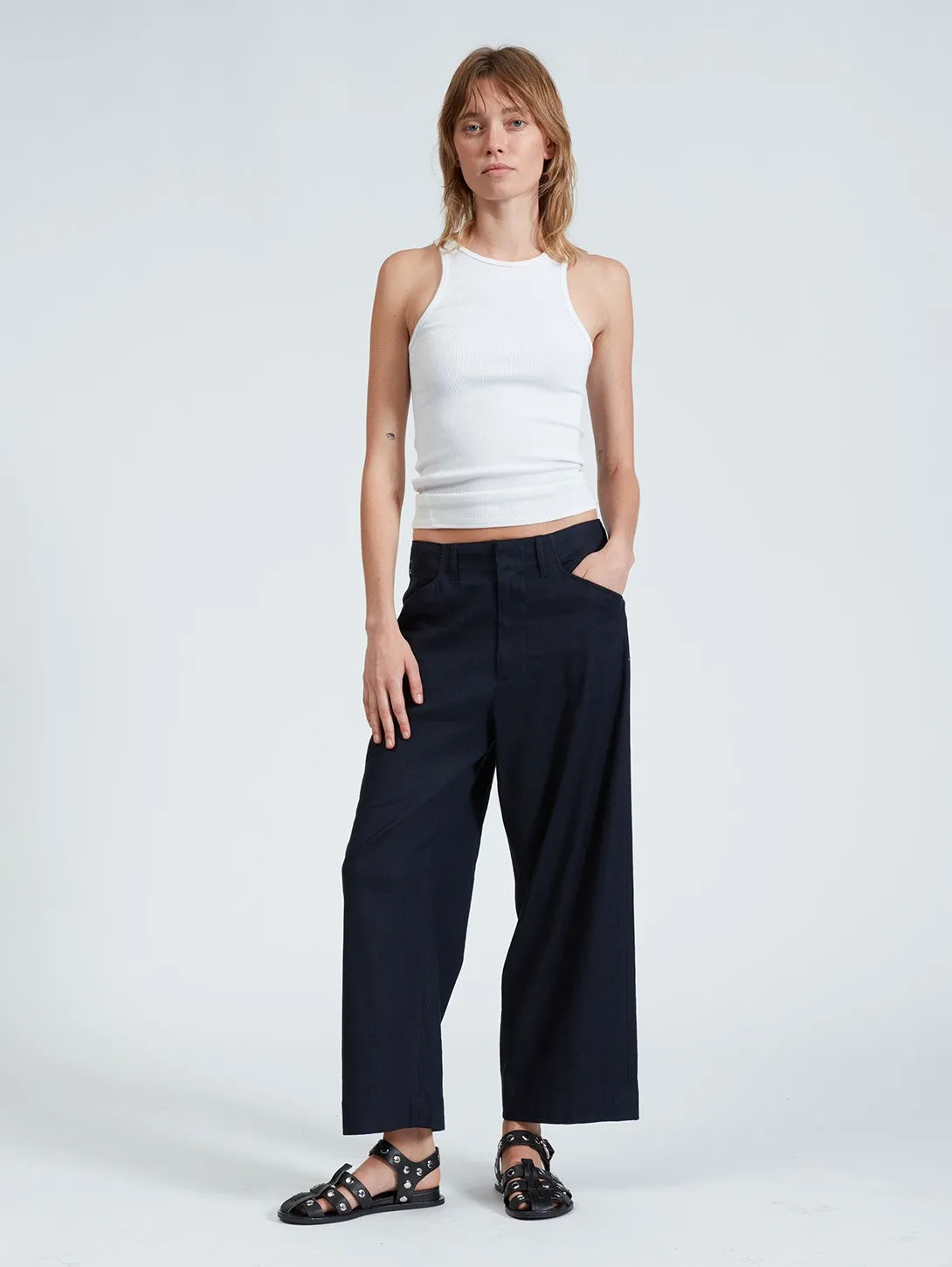 Banks Linen Pant - Salute