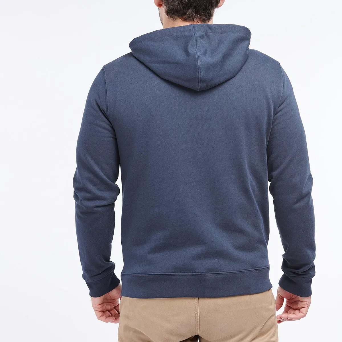 Barbour - Bavington Zip Hoodie in Navy