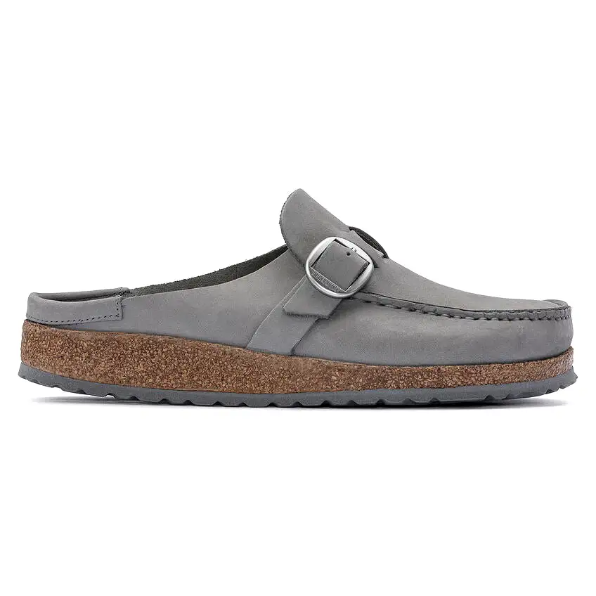 BIRKENSTOCK Buckley Nubuck Leather (Dove Grey)