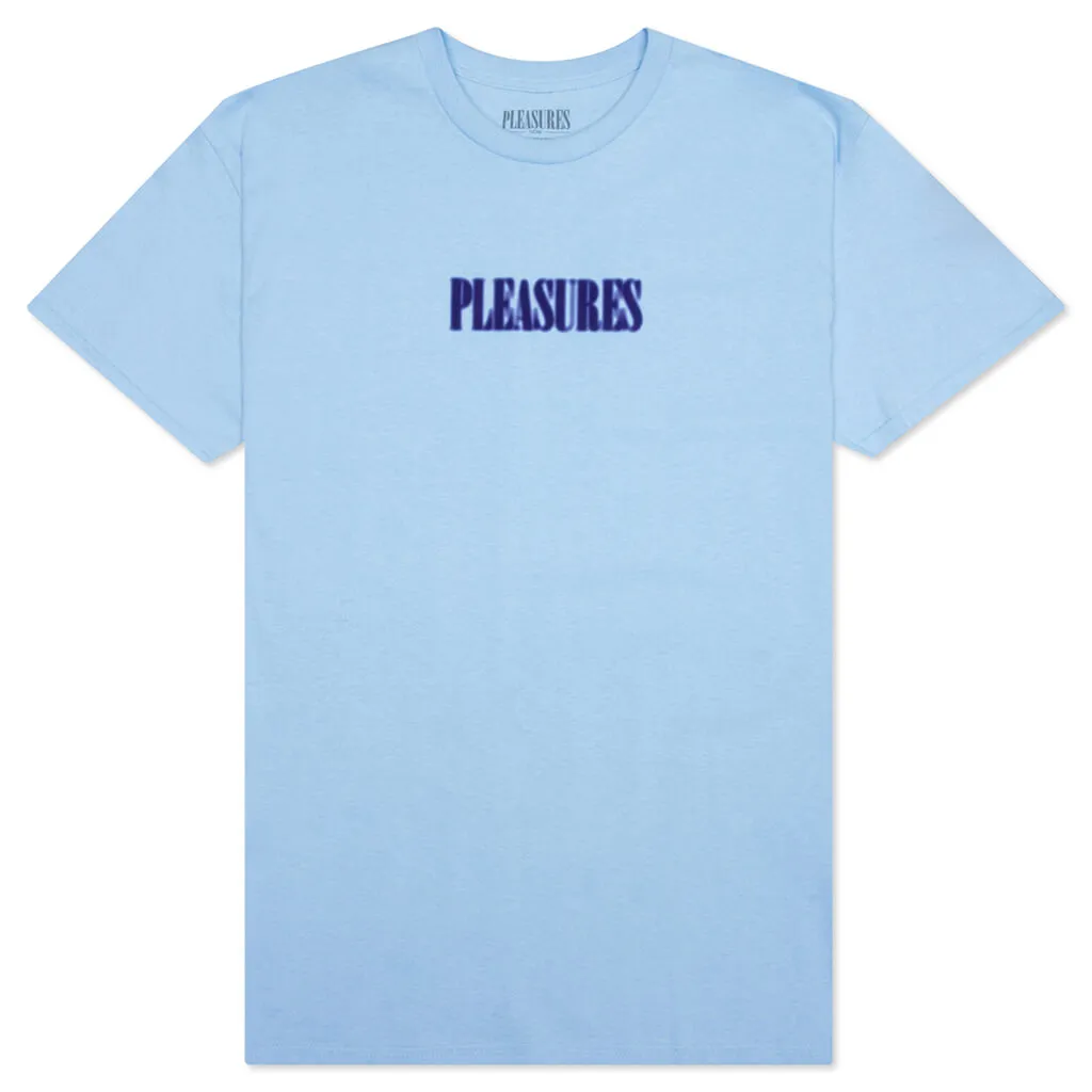 Blurry T-Shirt - Carolina Blue