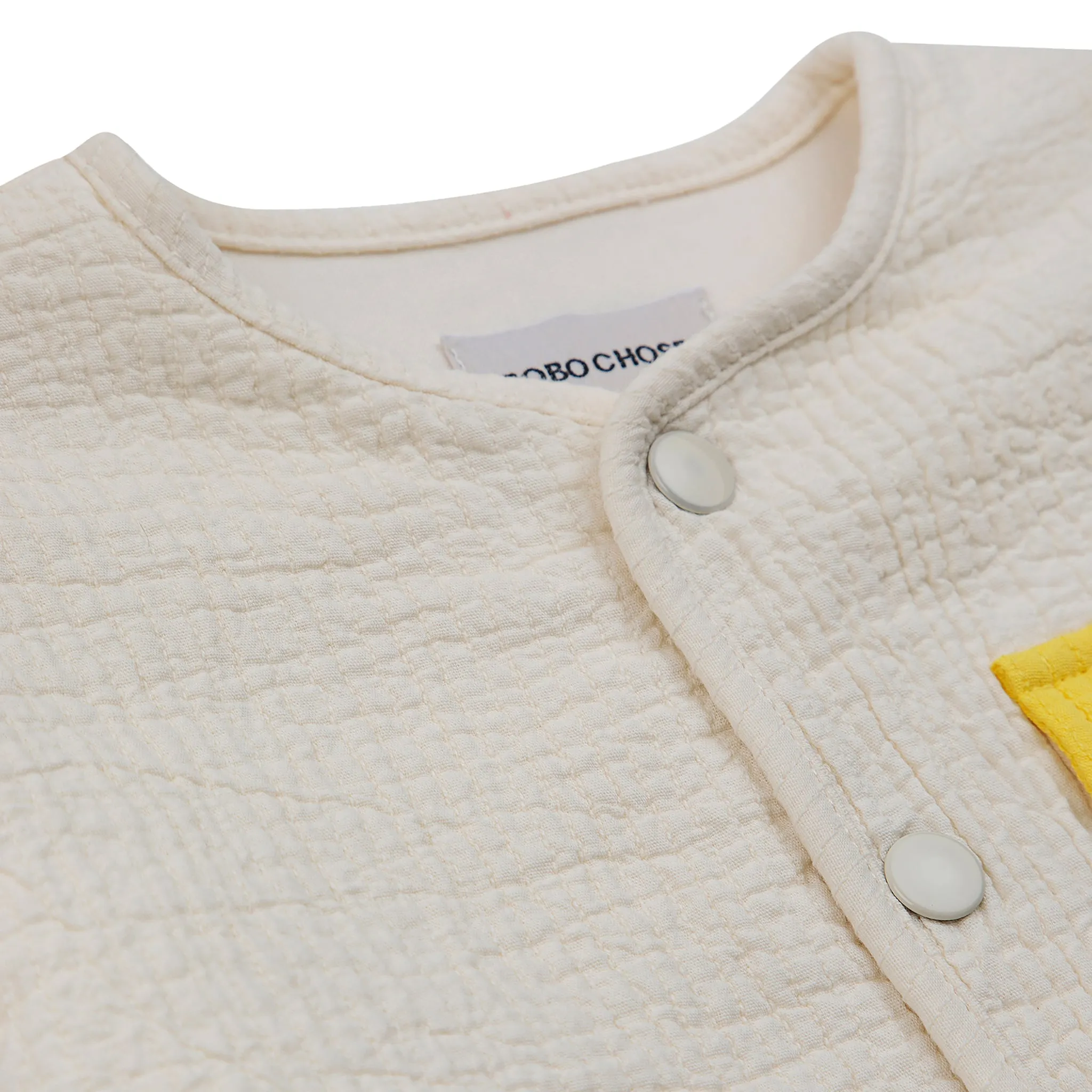 Bobo Choses Baby Colourblock Jacket Cream