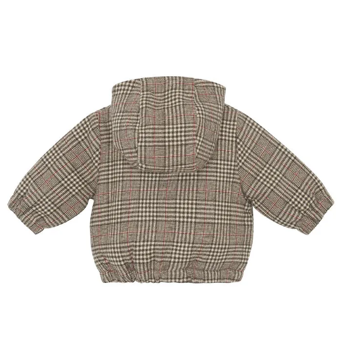 Bonton Baby Balloon Jacket British Brown Checks