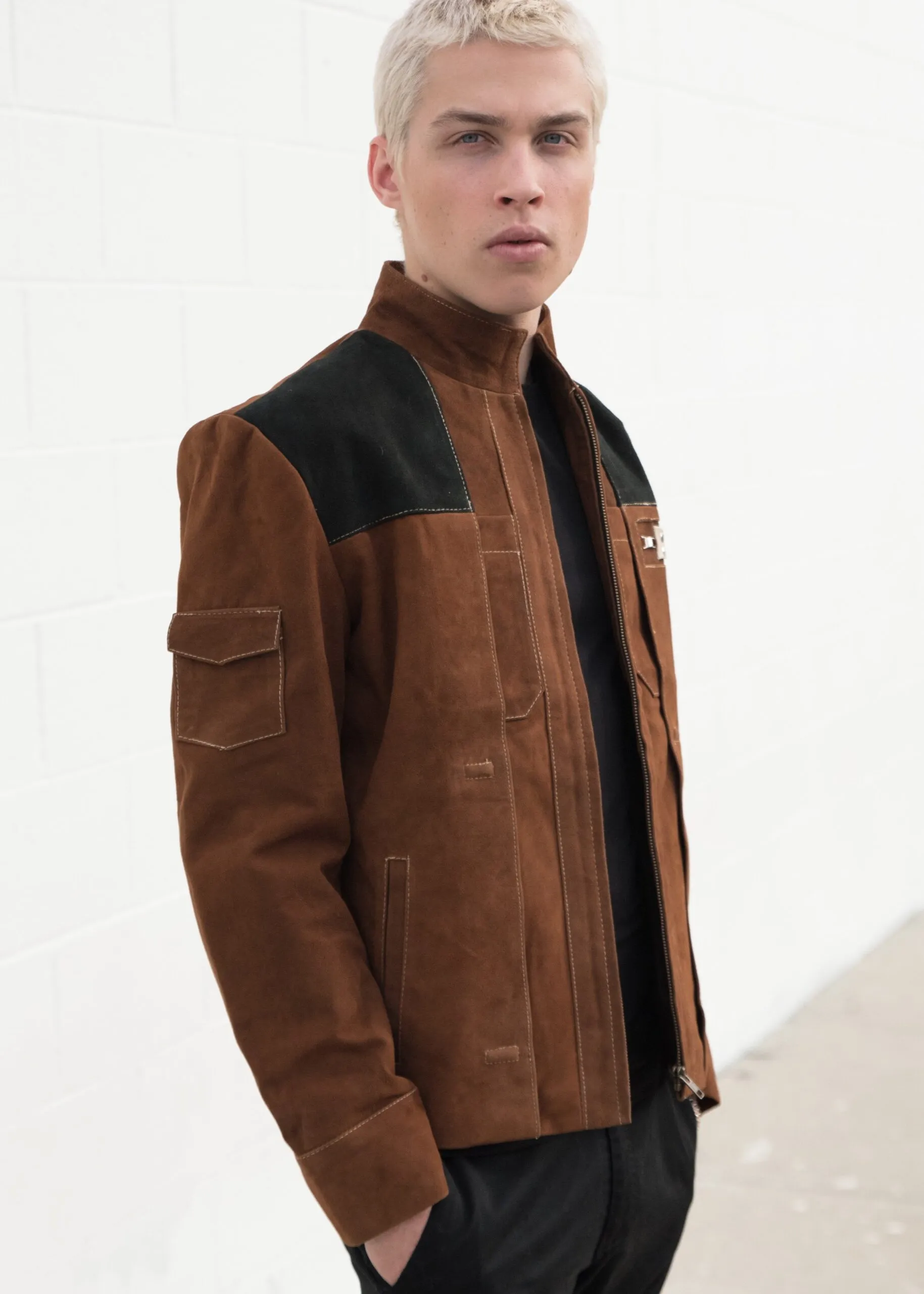 Buy Mens Star Wars Han Solo Suede Leather Jacket | LucaJackets