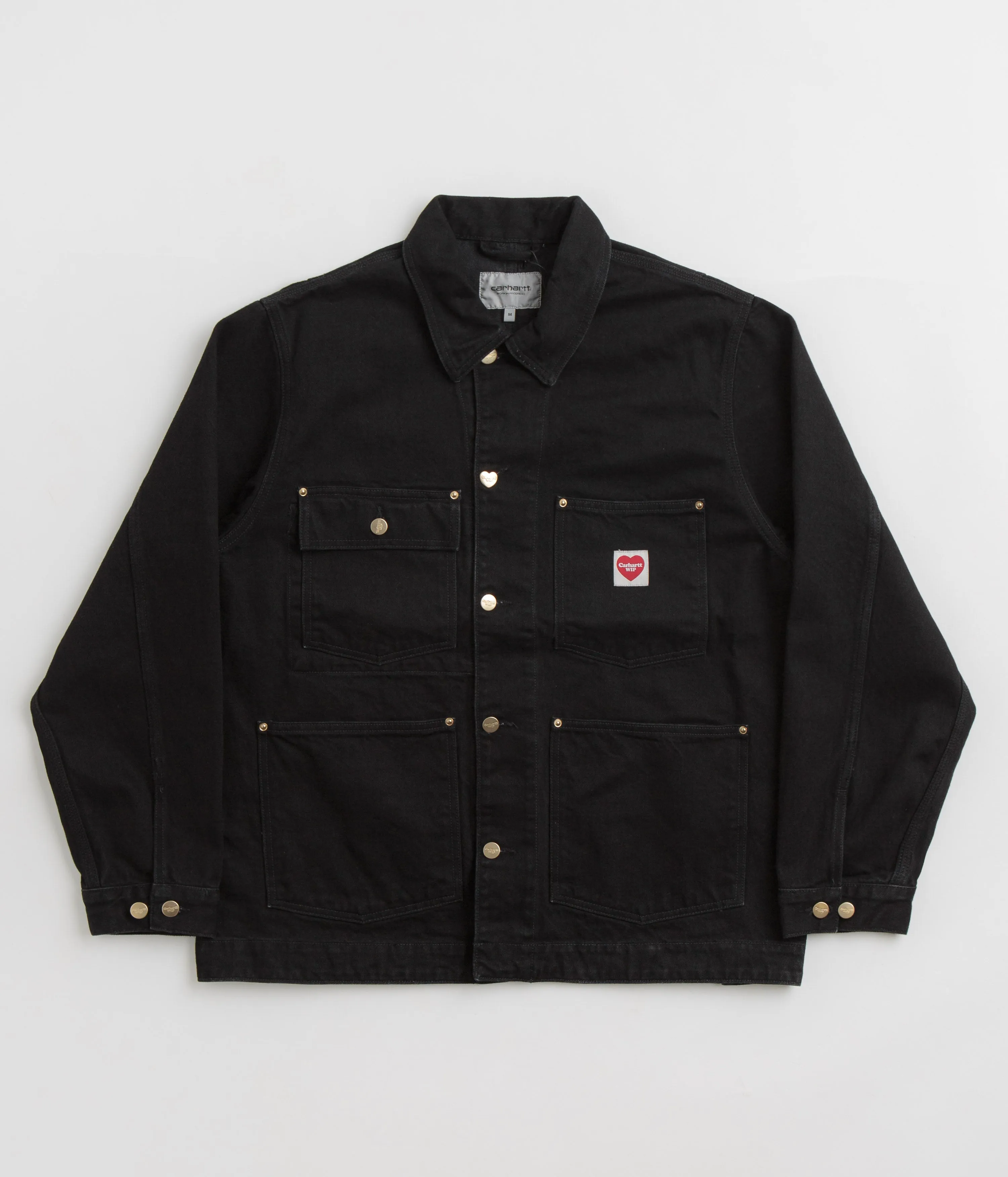 Carhartt Nash Jacket - Black Rinsed