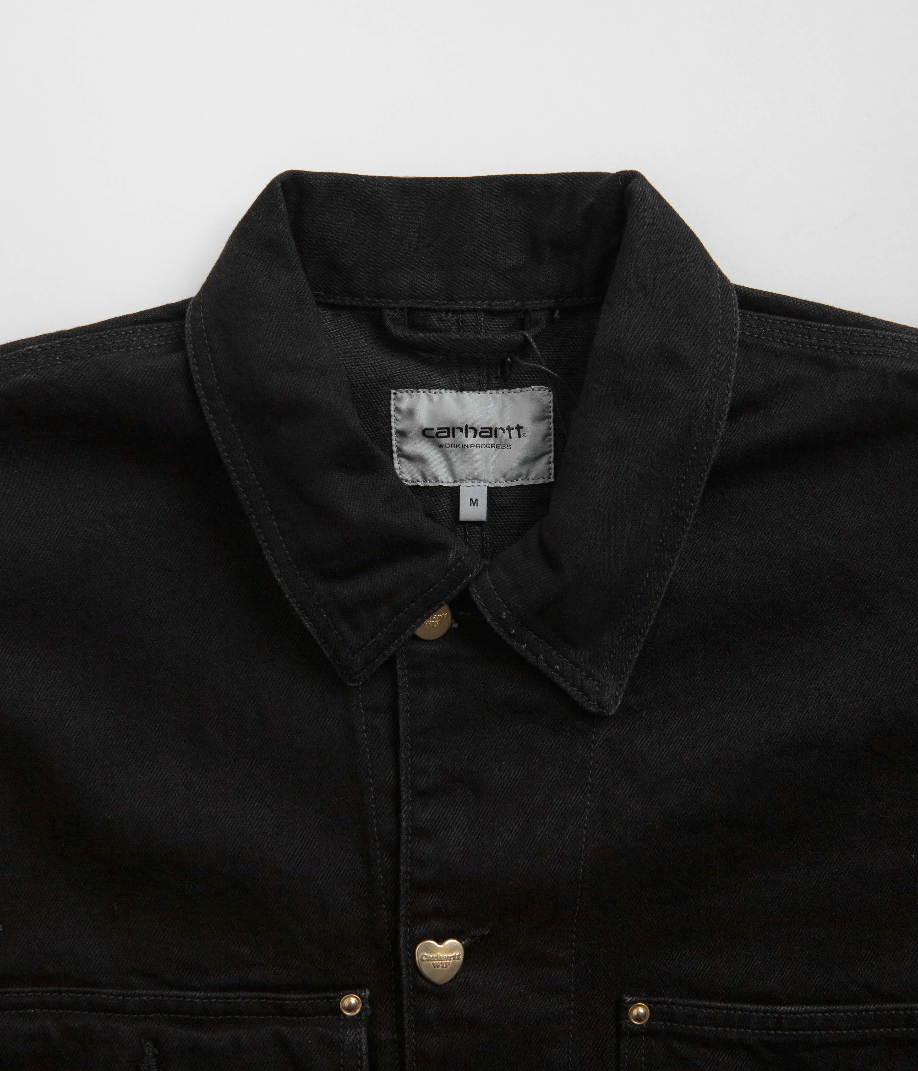 Carhartt Nash Jacket - Black Rinsed