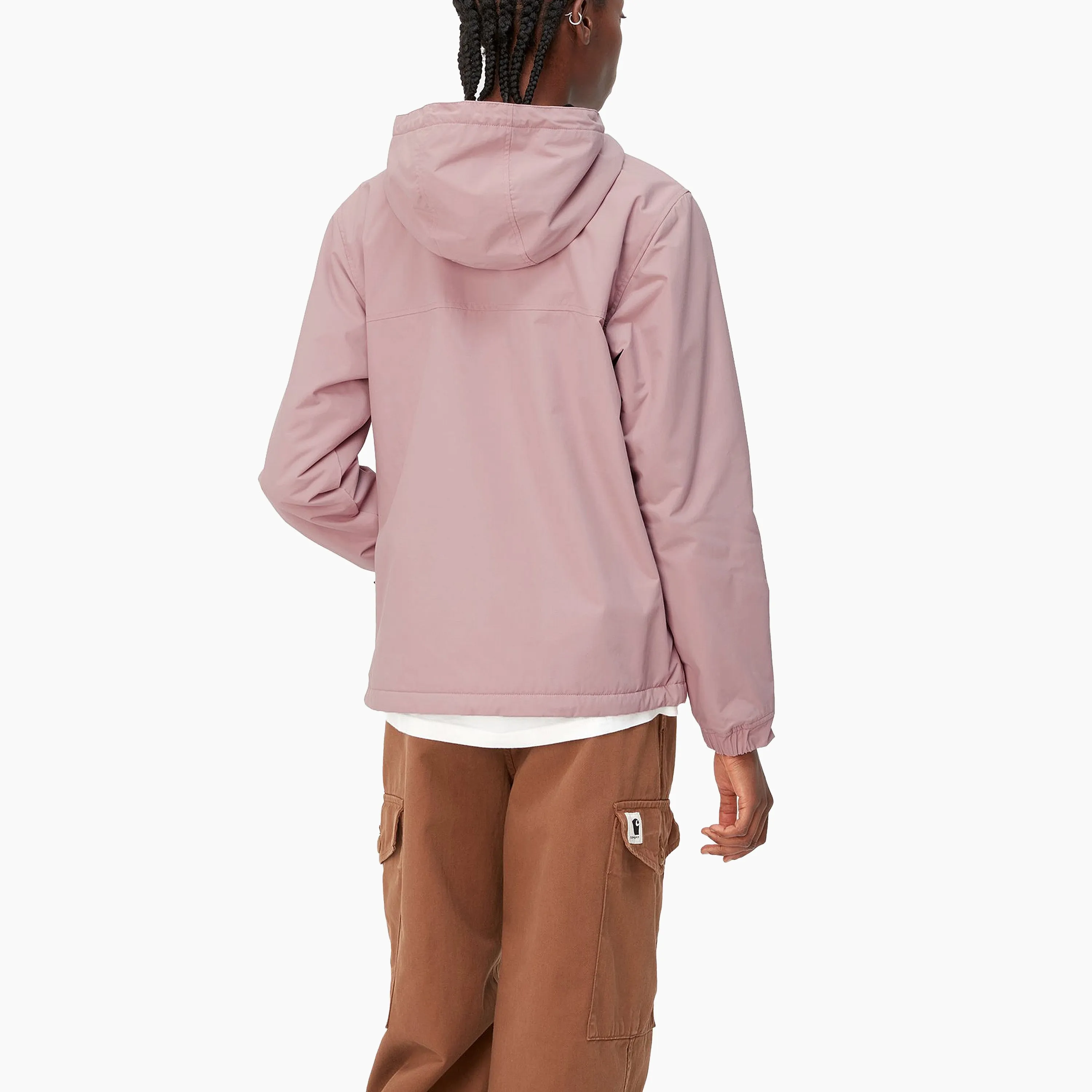 CARHARTT WIP W' NIMBUS PULLOVER JACKET GLASSY PINK - I003212