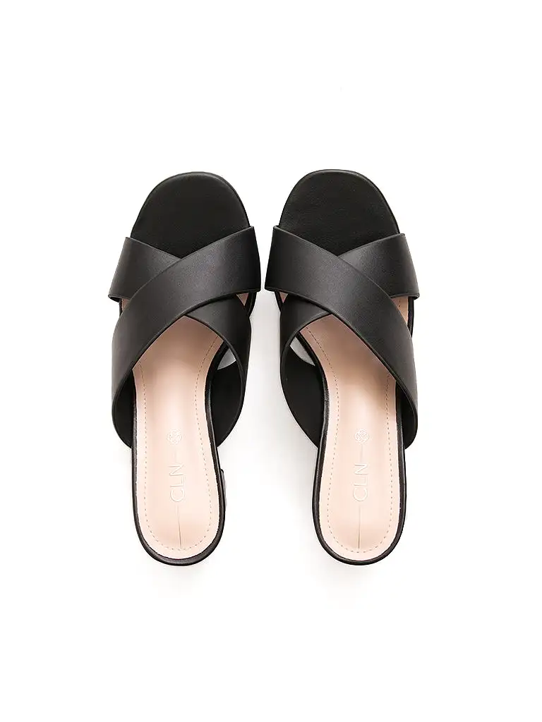 Carlina Heeled Slides