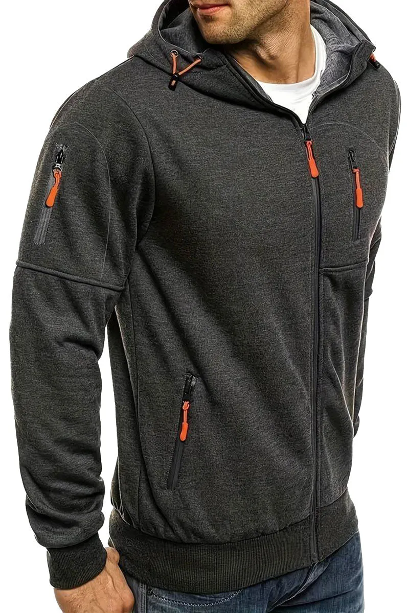 Casual Fitted Hoodie