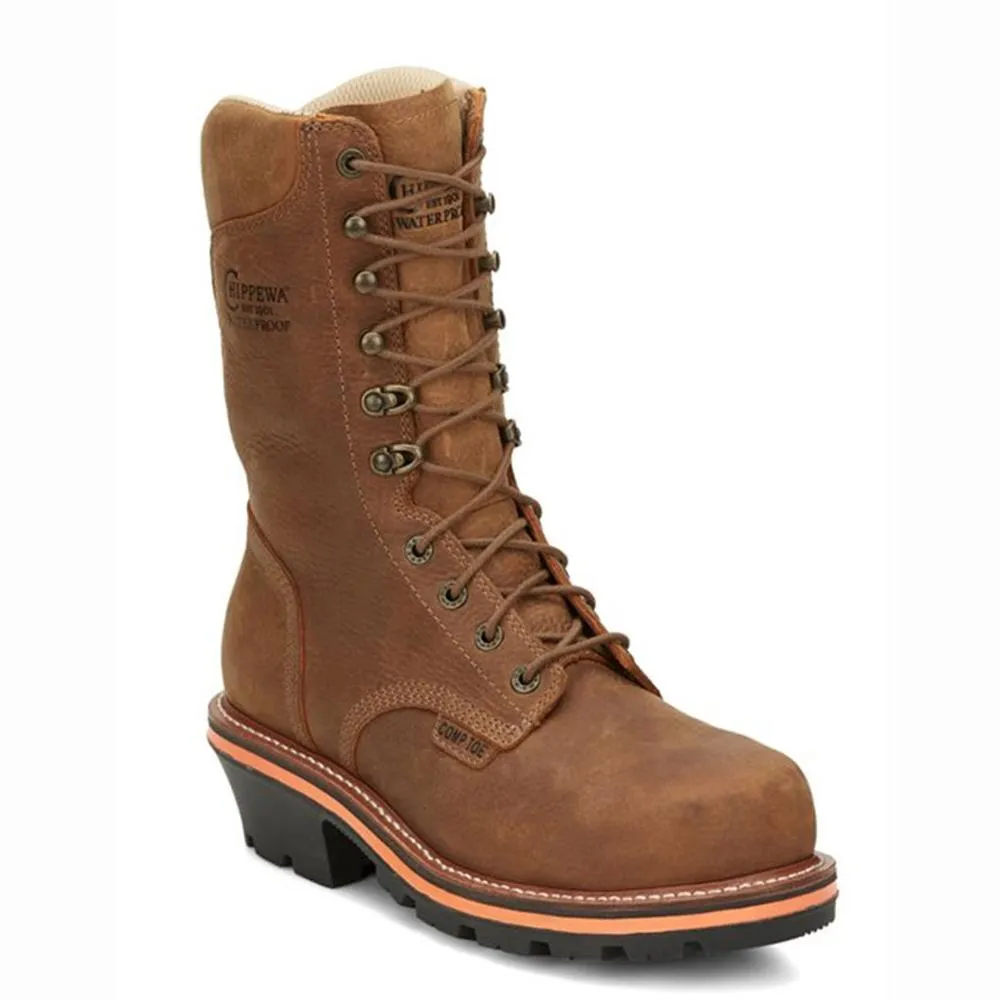 Chippewa Men's Thunderstruck Composite Toe Logger Boots