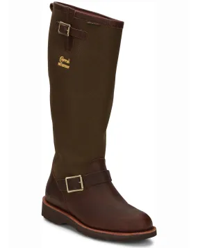 Chippewa Pitstop Pull On Waterproof Snake Boots - Round Toe