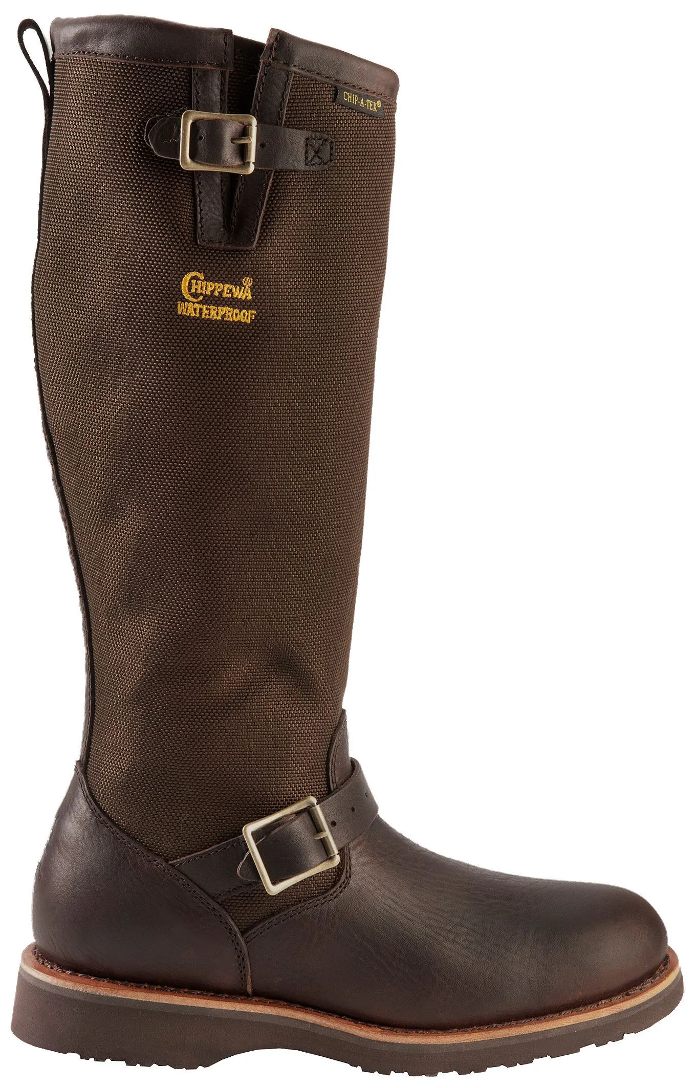 Chippewa Pitstop Pull On Waterproof Snake Boots - Round Toe