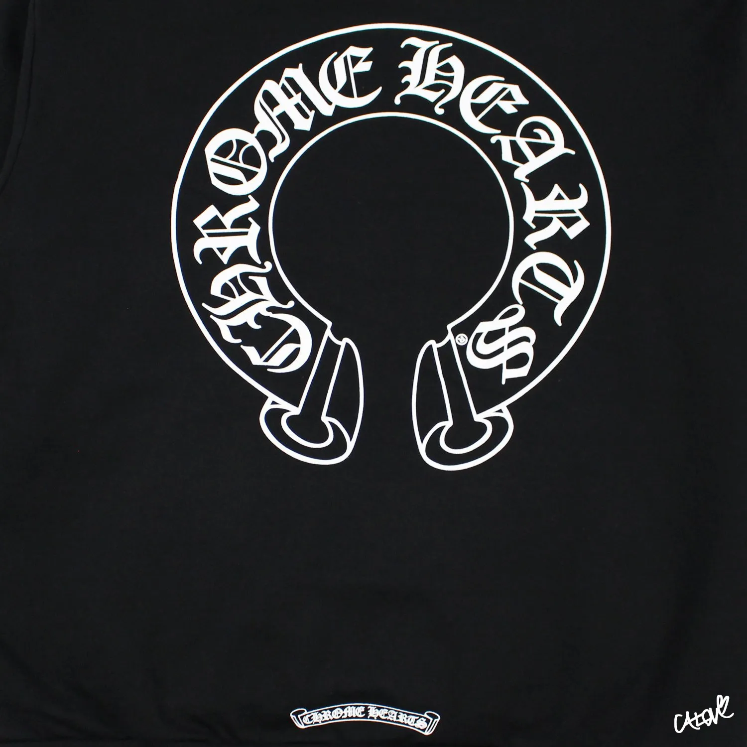 CHROME HEARTS  |Classic Horseshoe Pullover Hoodie