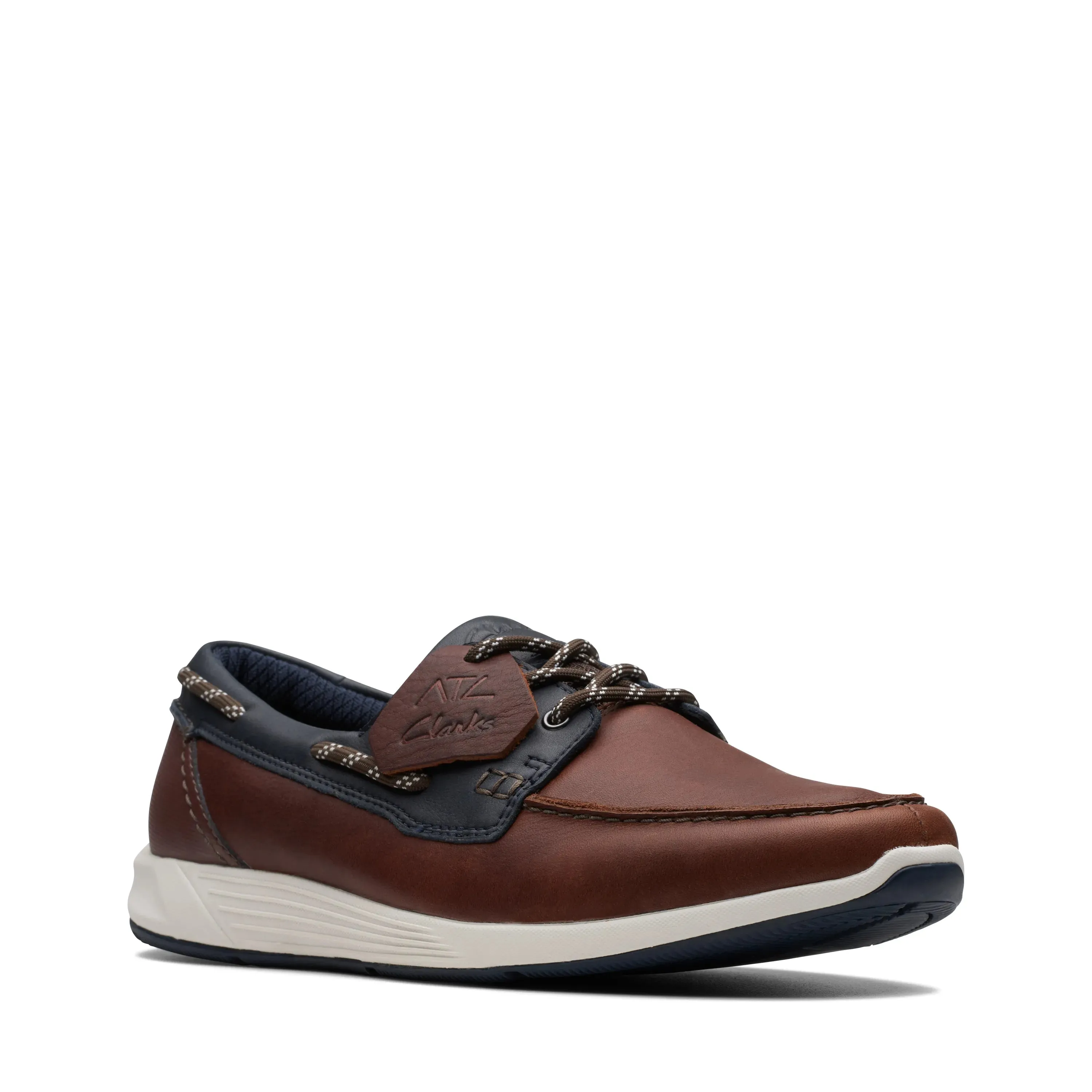 CLARKS | SNEAKERS HOMBRE | ATL SAIL GO NAVY/TAN | AZUL