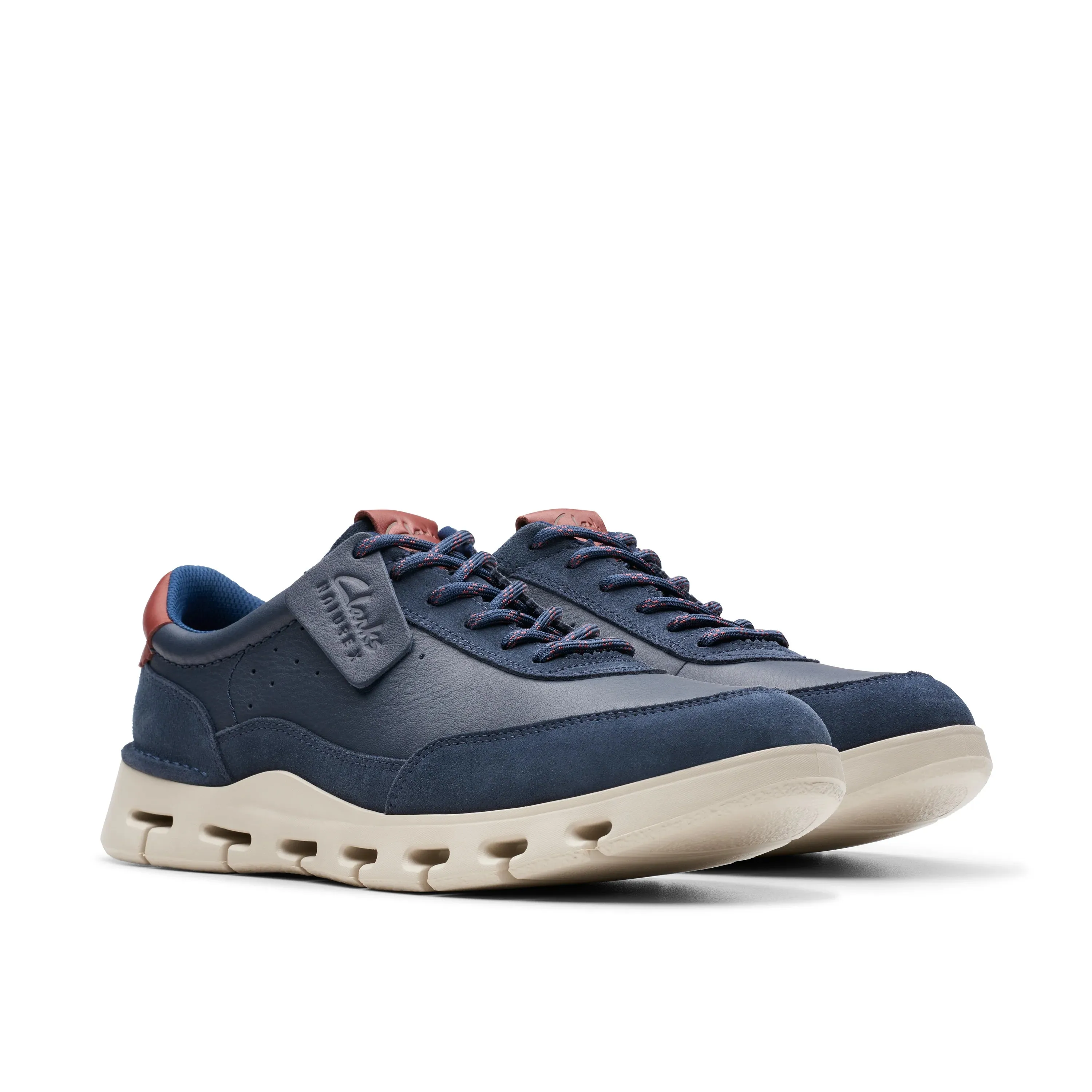 CLARKS | SNEAKERS HOMBRE | NATURE X ONE NAVY LEATHER | AZUL