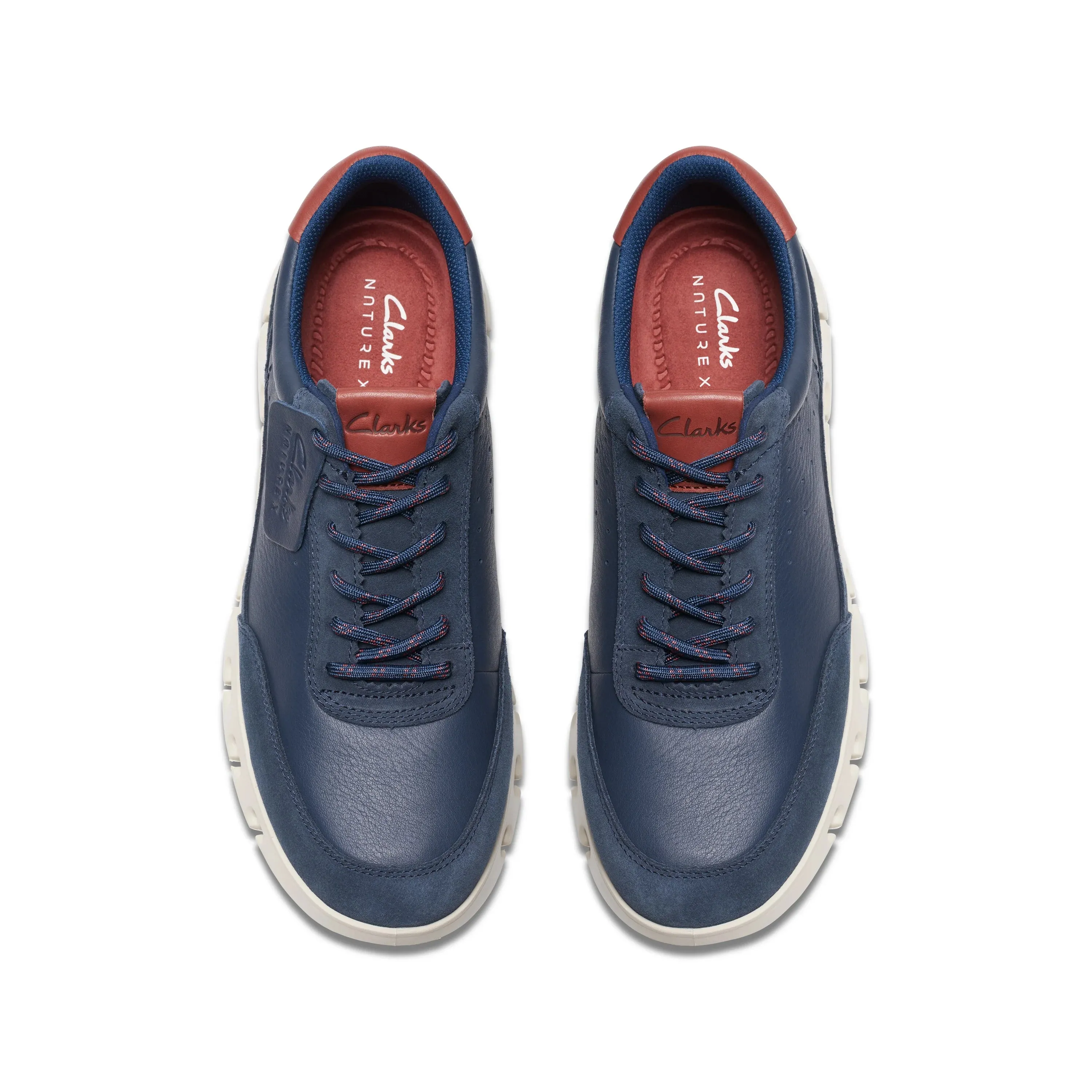 CLARKS | SNEAKERS HOMBRE | NATURE X ONE NAVY LEATHER | AZUL