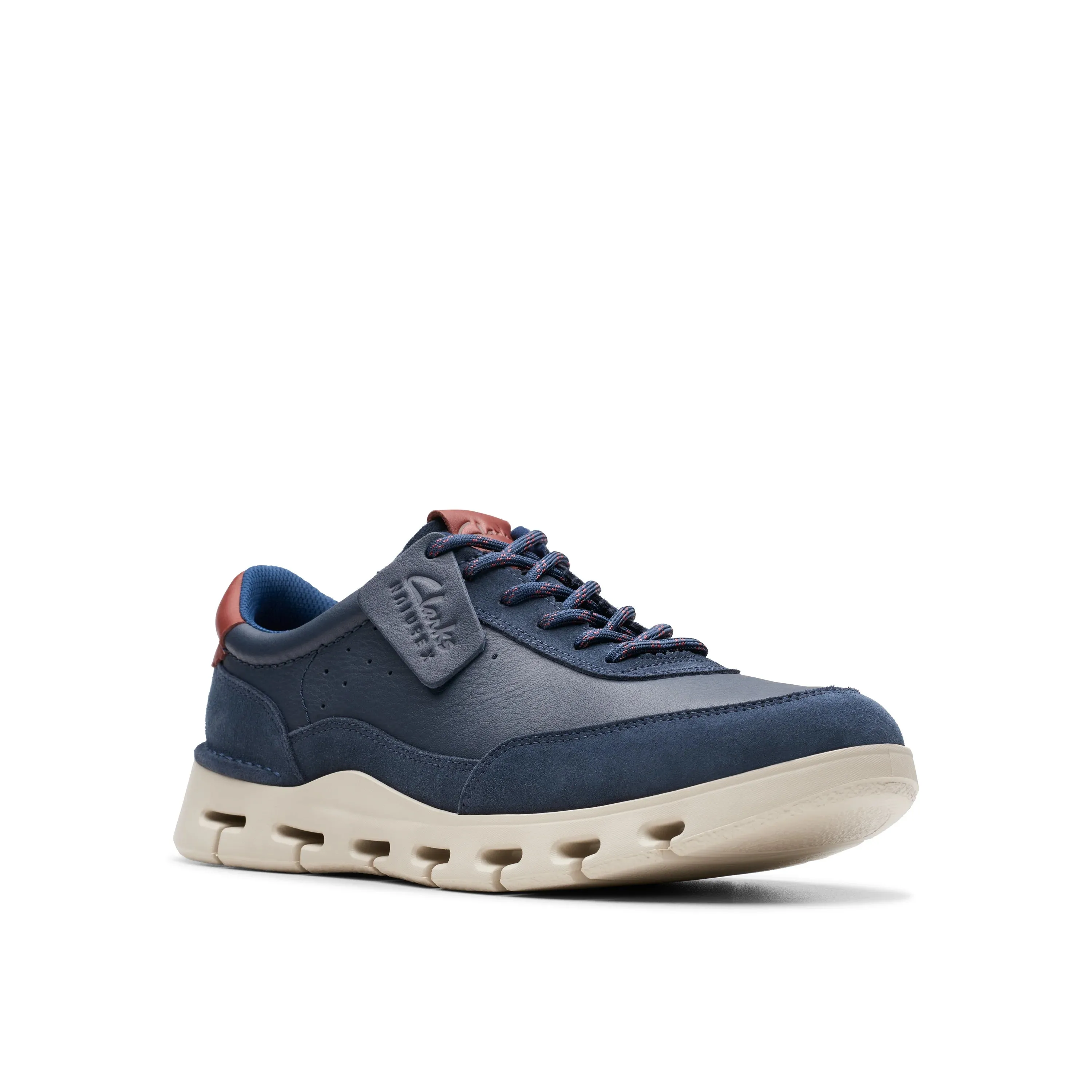 CLARKS | SNEAKERS HOMBRE | NATURE X ONE NAVY LEATHER | AZUL