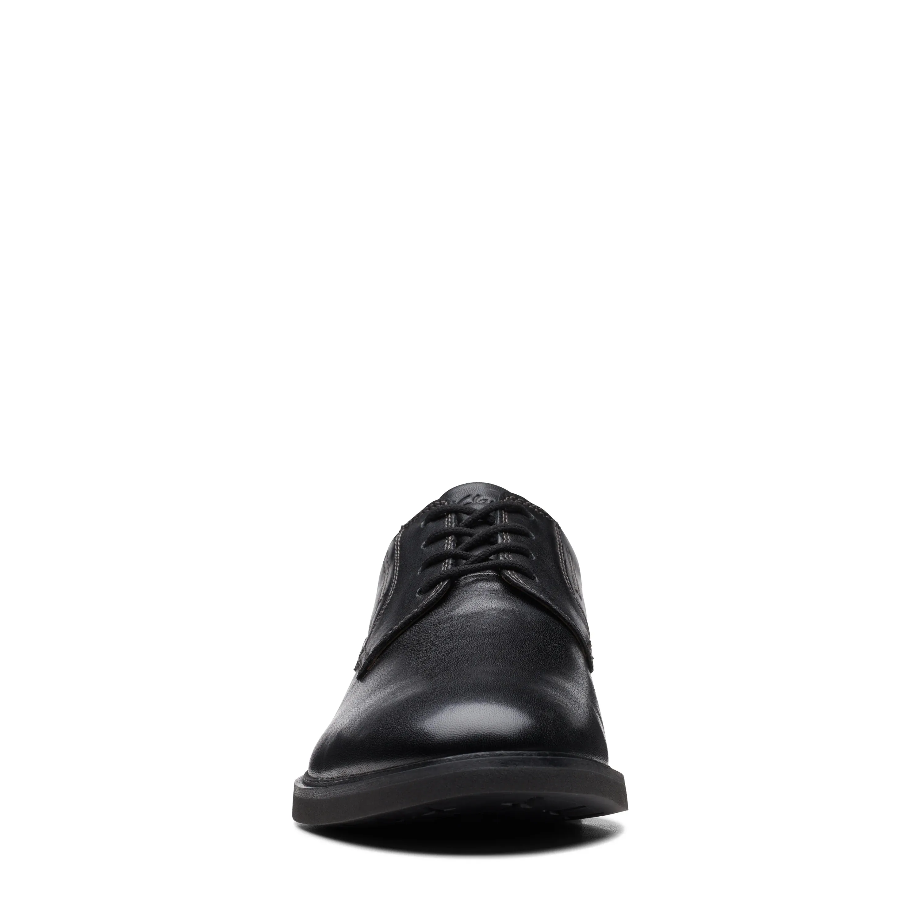 CLARKS | ZAPATOS CASUAL HOMBRE | MALWOOD LACE BLACK LEATHER | NEGRO