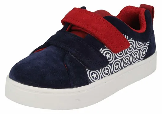 Clarks CITY HERO LO CAPTAIN AMERICA BLUE