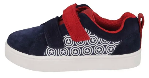 Clarks CITY HERO LO CAPTAIN AMERICA BLUE