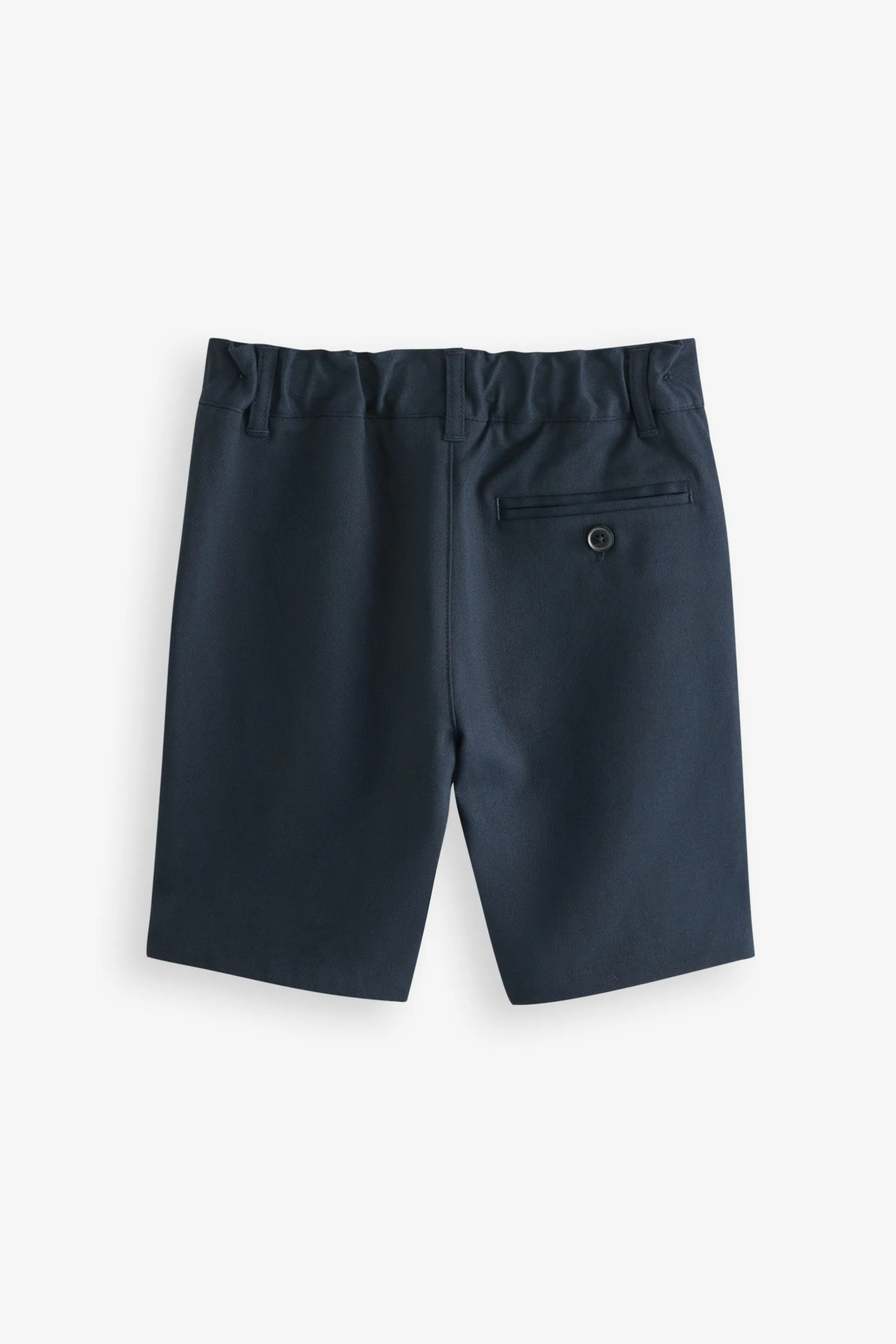 Clarks Navy Pull On Waist School Shorts