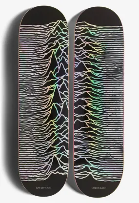 COLOR BARS x Joy Division Unknown Pleasures deck set (2 decks)