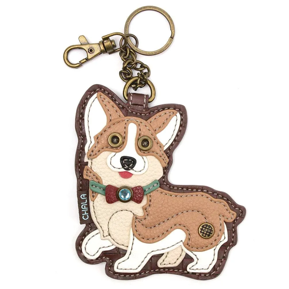 Corgi Coin Purse and Key Chain