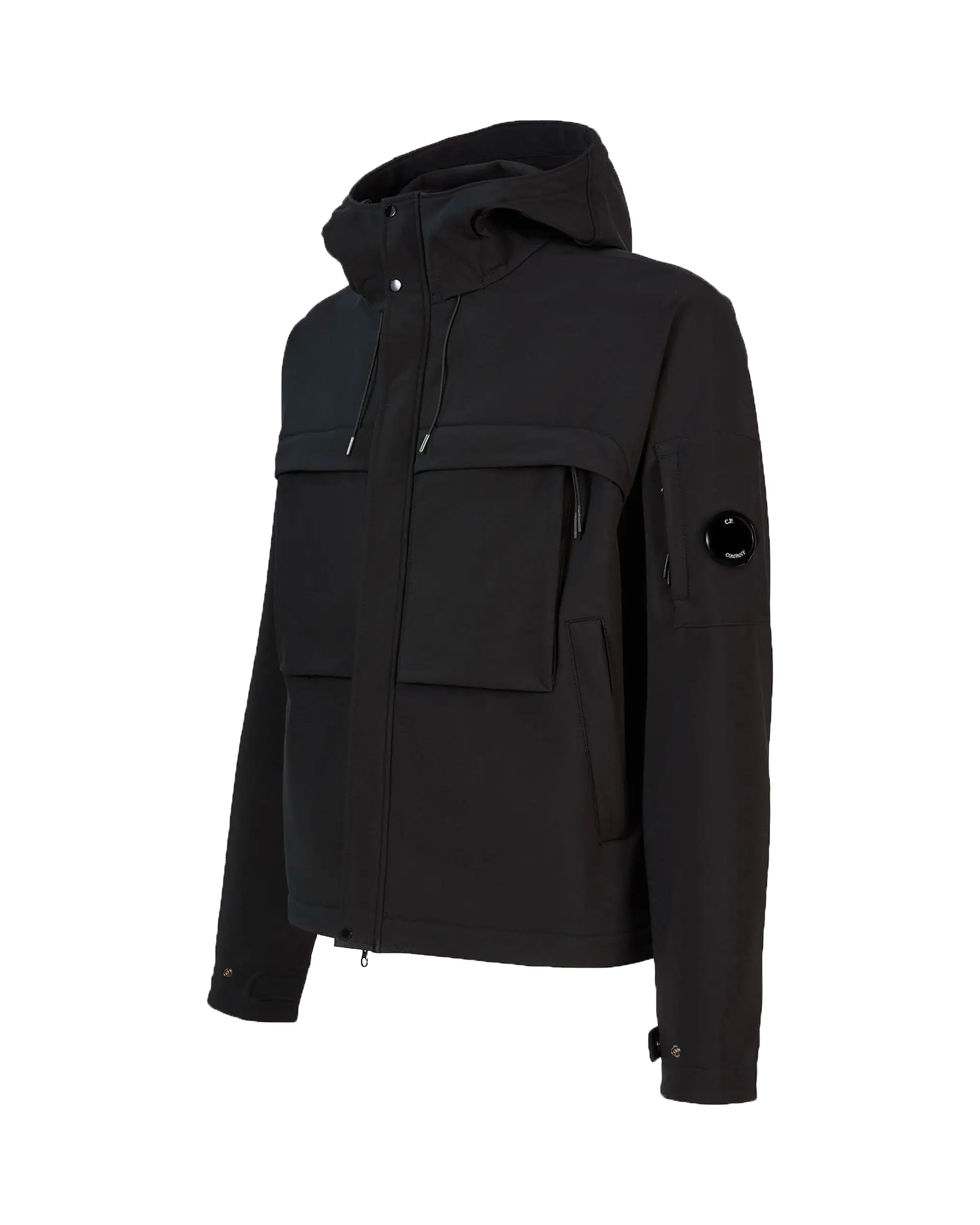 CP Company C.P. Shell-R Hooded Jacket Nero