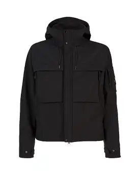 CP Company C.P. Shell-R Hooded Jacket Nero