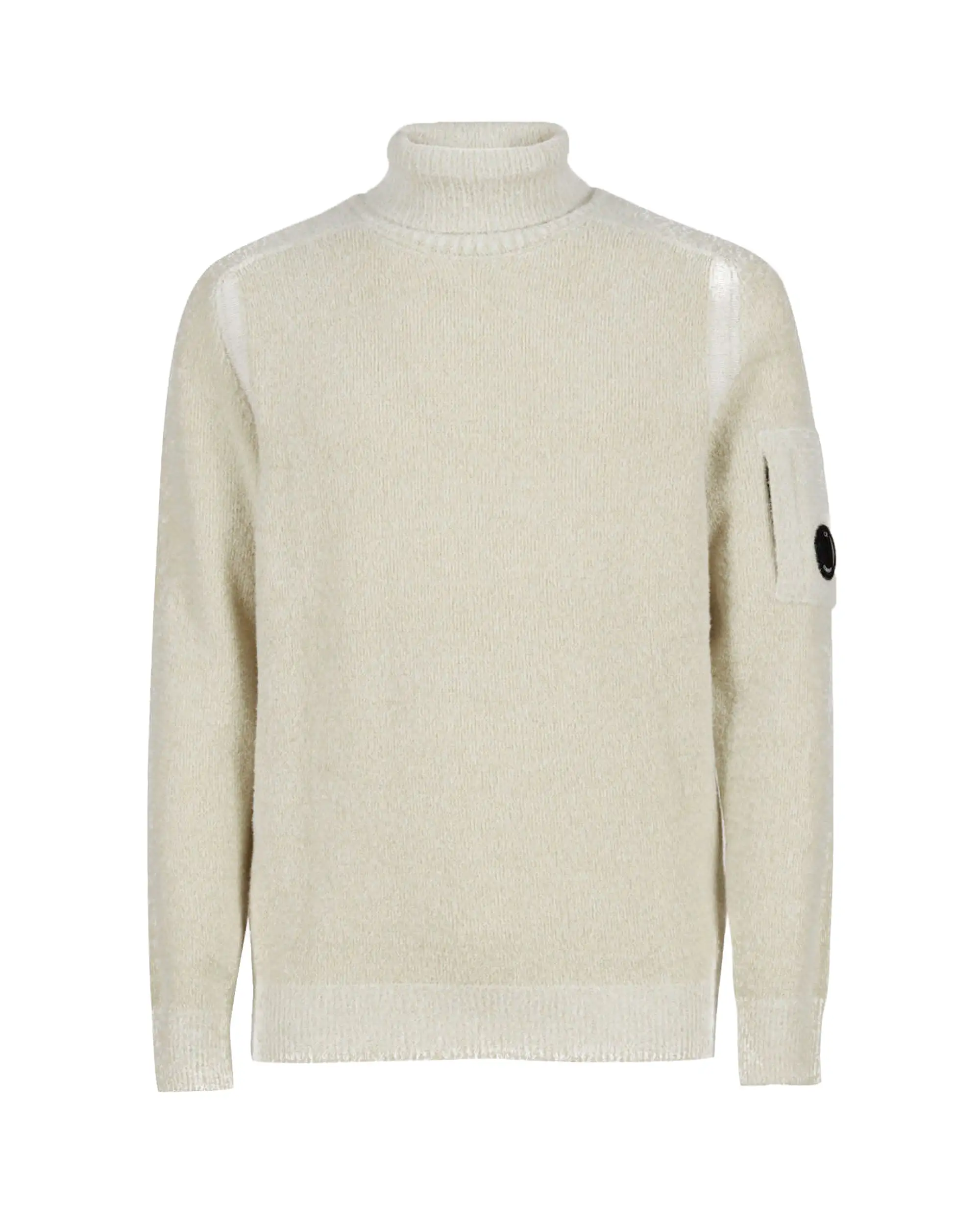 CP Company Fleece Knit Roll Neck Mojave Desert