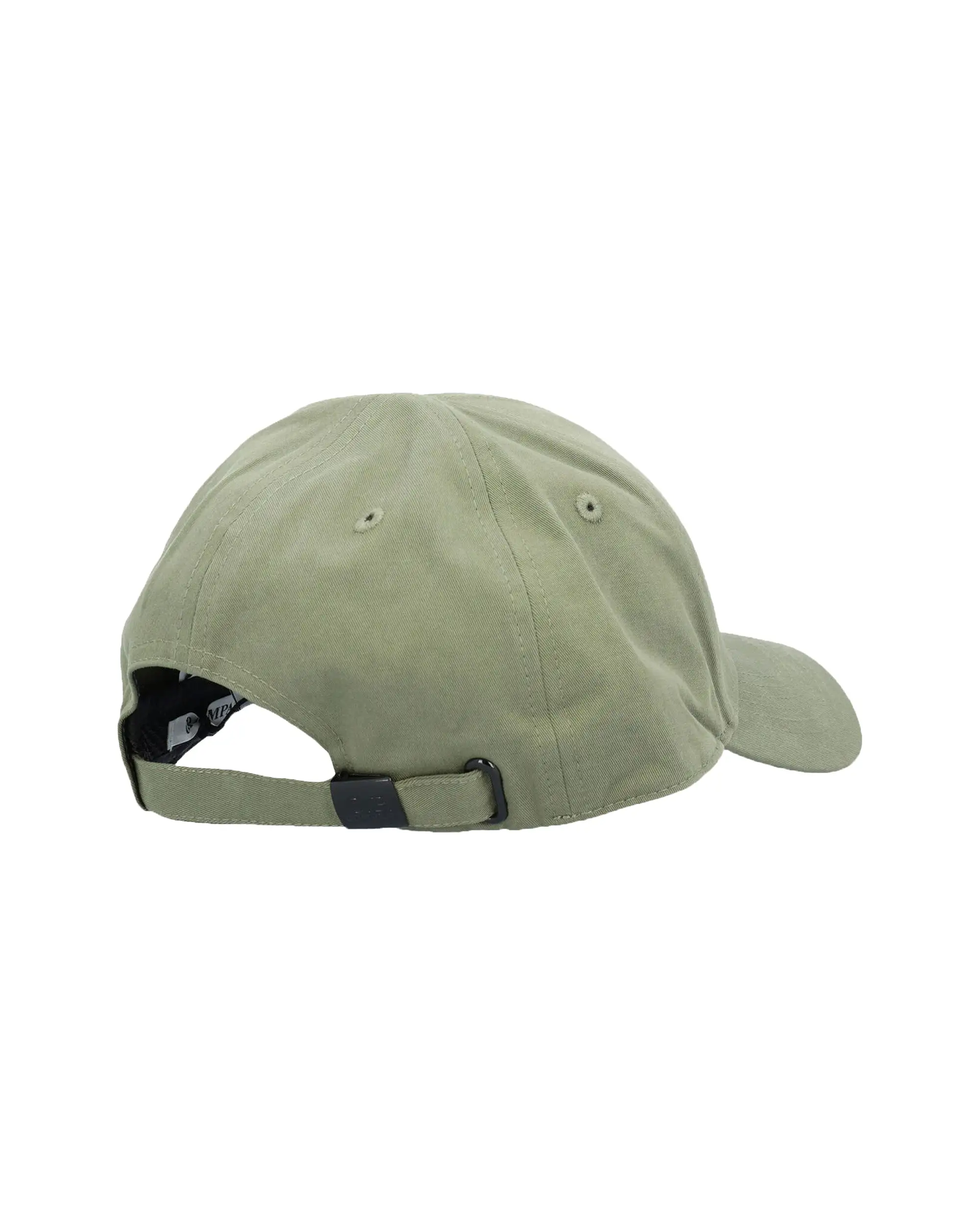 CP Company Gabardine Logo Cap Verde