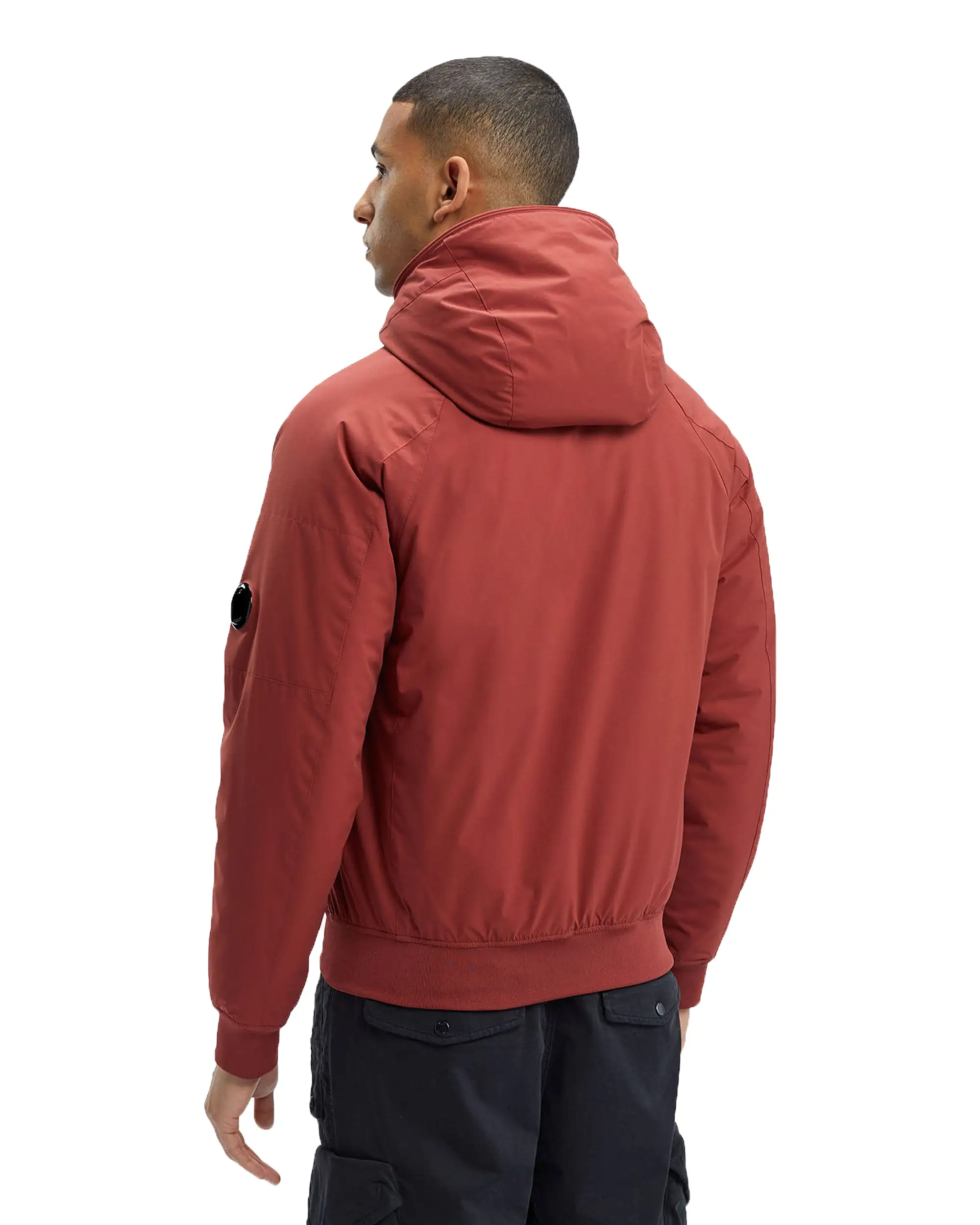 CP Company Pro-Tek Ribbed Hooded Jacket Ketchup