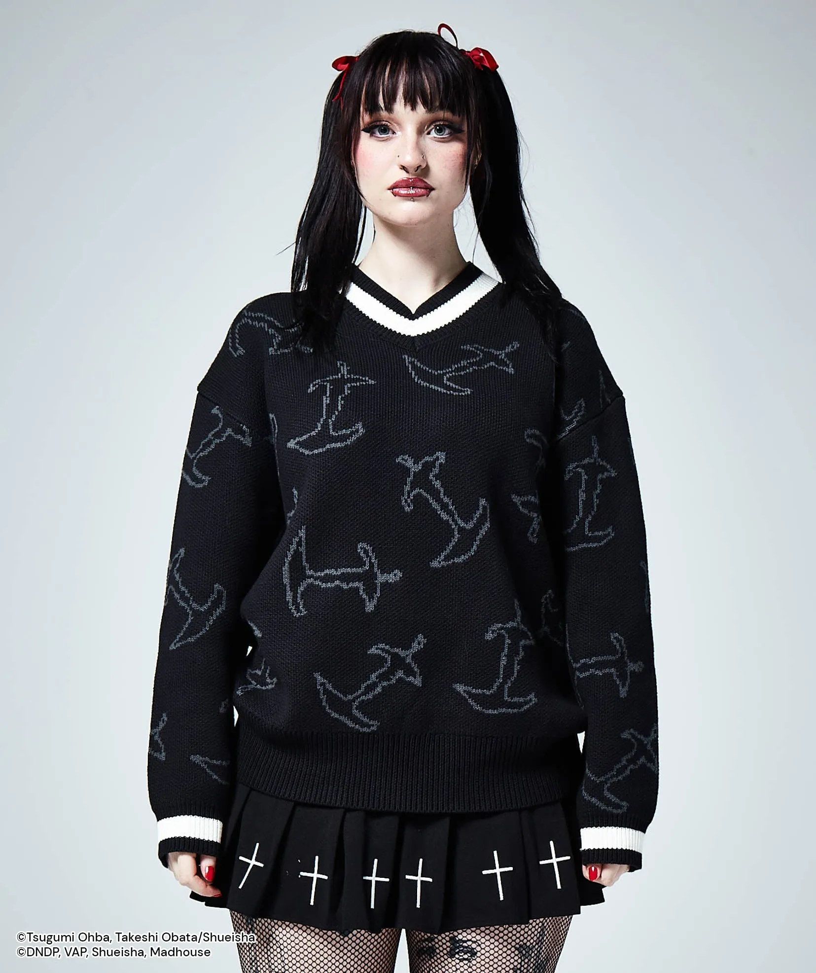 DEATH NOTE KIRA KNIT SWEATER