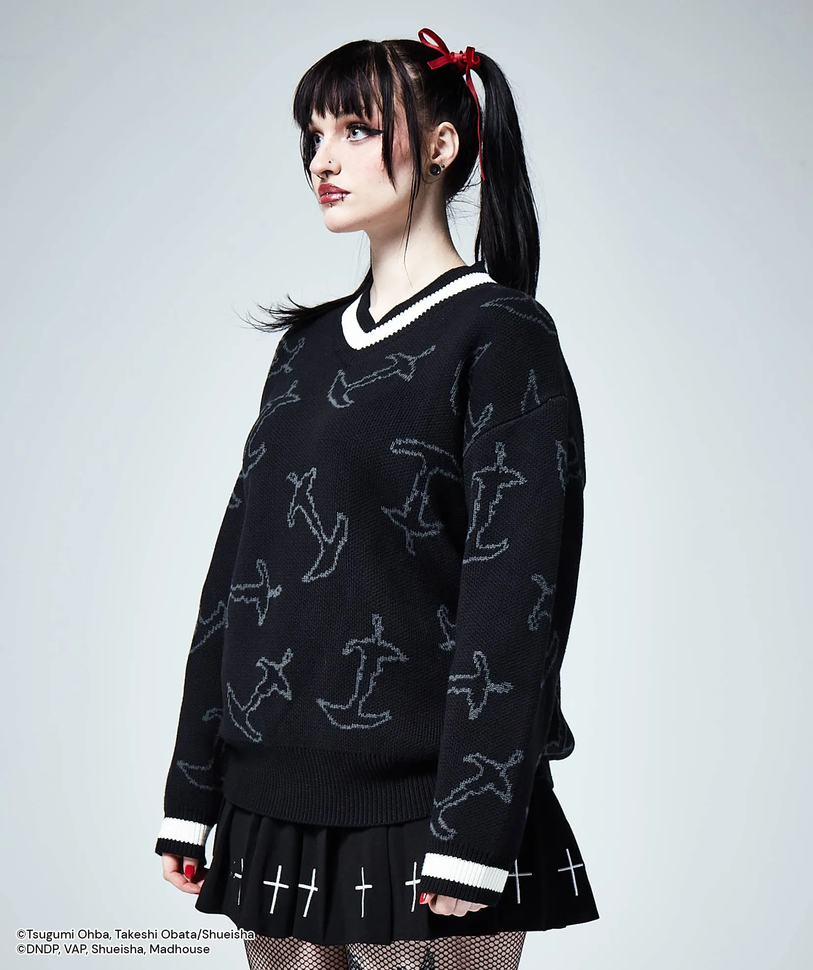 DEATH NOTE KIRA KNIT SWEATER