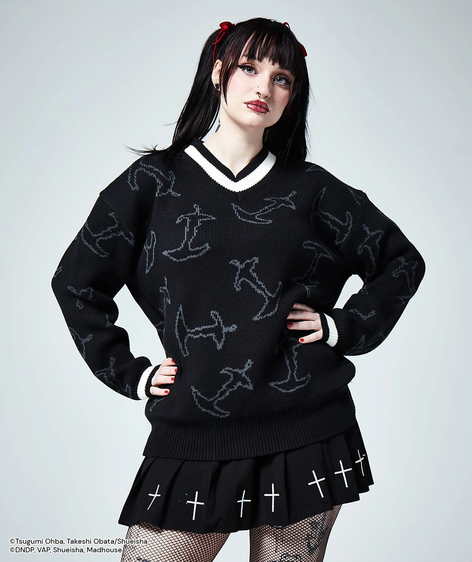 DEATH NOTE KIRA KNIT SWEATER