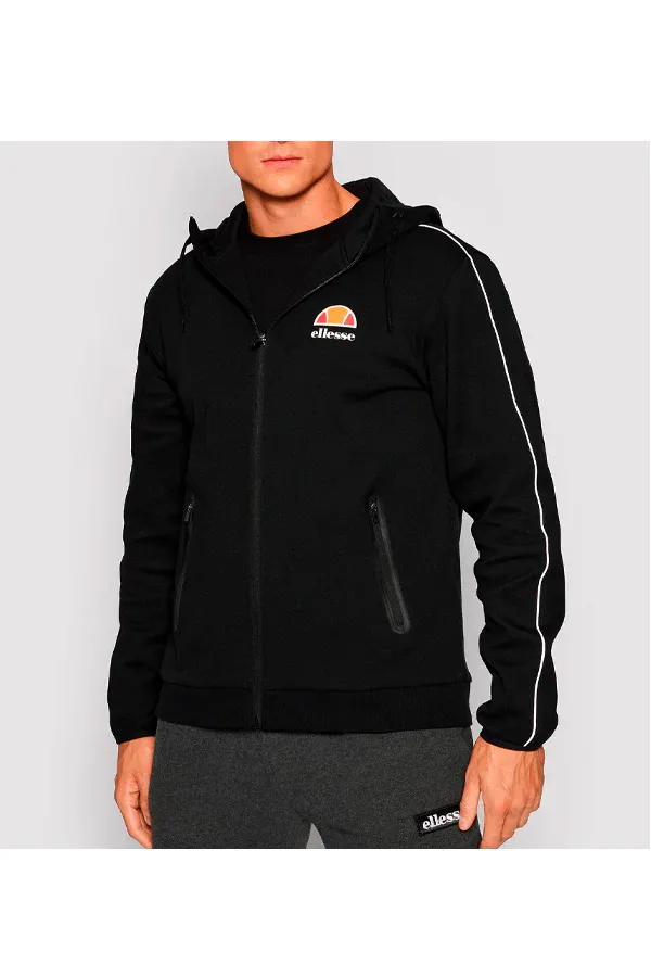 Ellesse Ornari Full Zip Hoodie Black