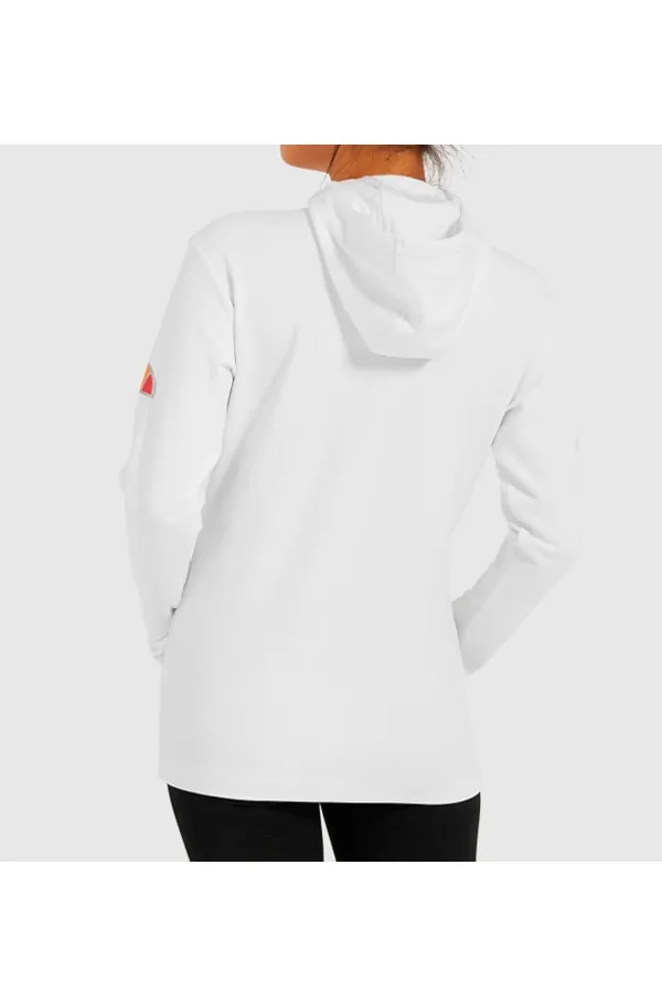 Ellesse Women Ceresa Zip Hoodie White