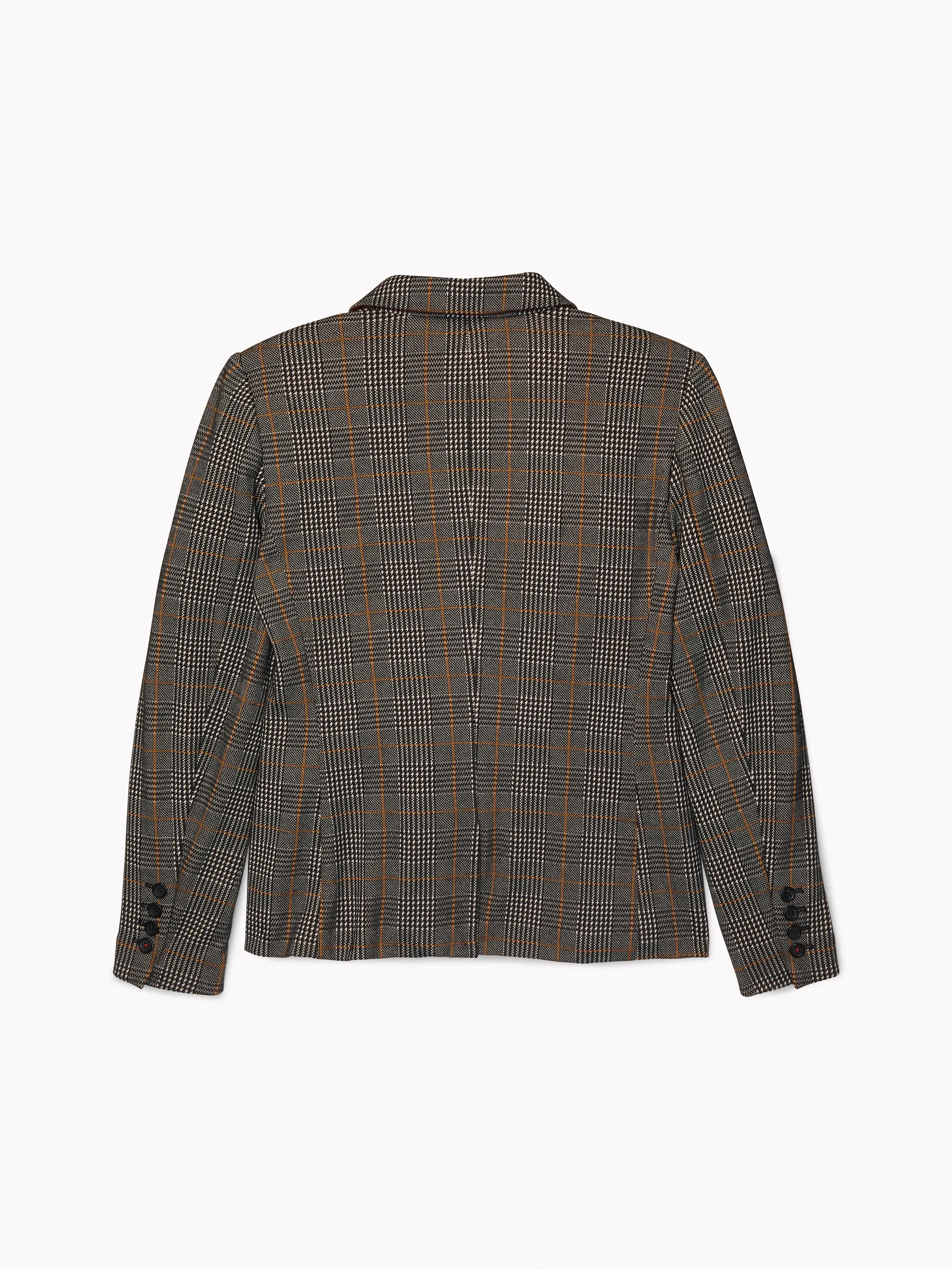 Empire Blazer - Plaid