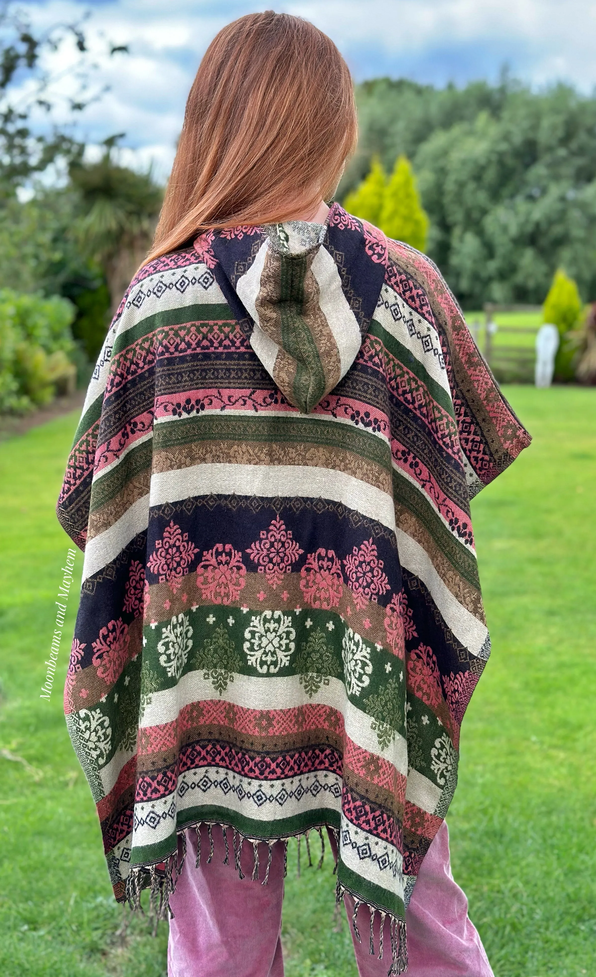 ENCHANTING TREE TOPS PONCHO