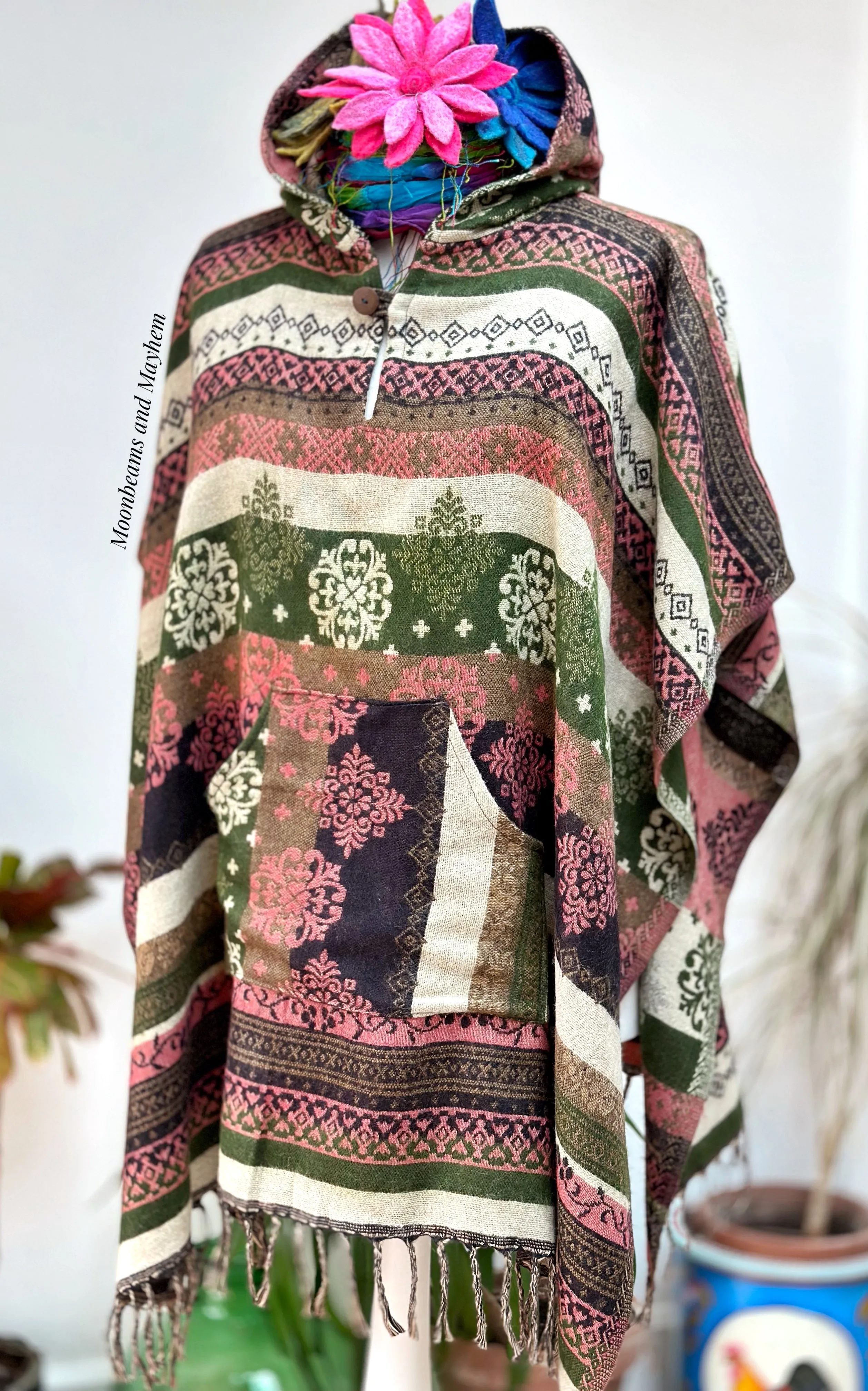 ENCHANTING TREE TOPS PONCHO