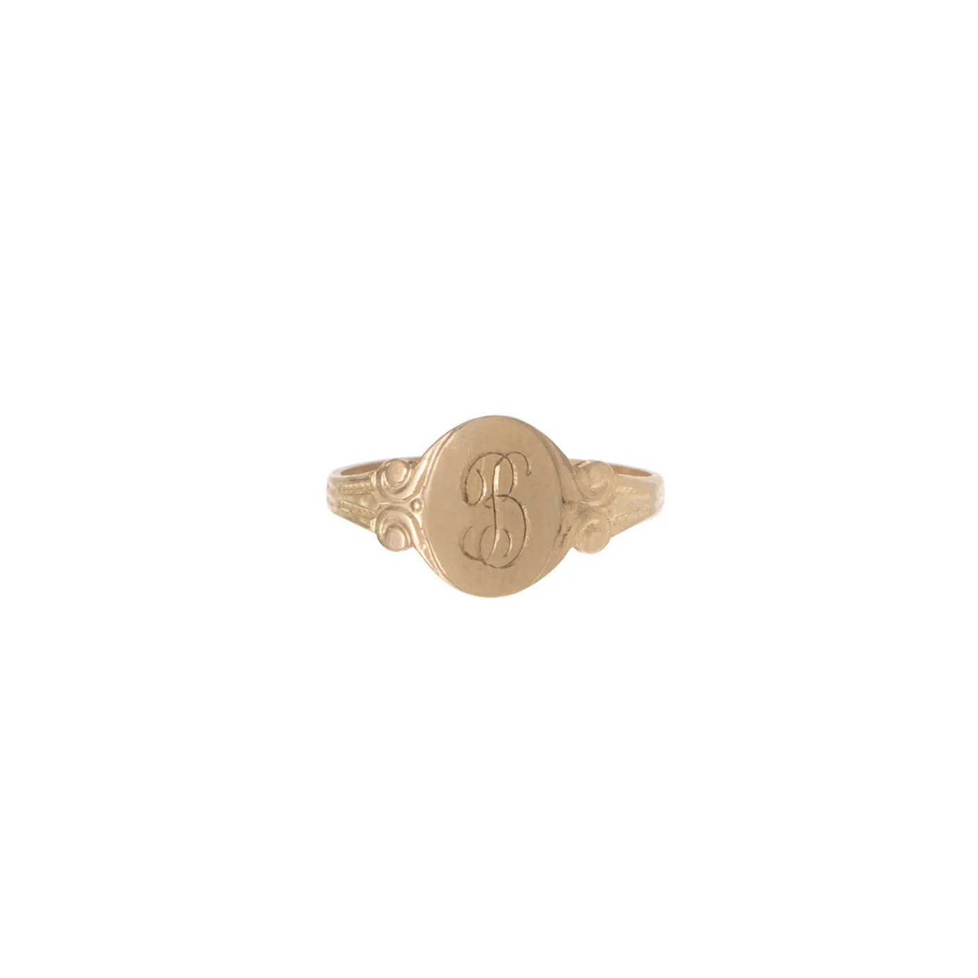 Engraved Signet Ring