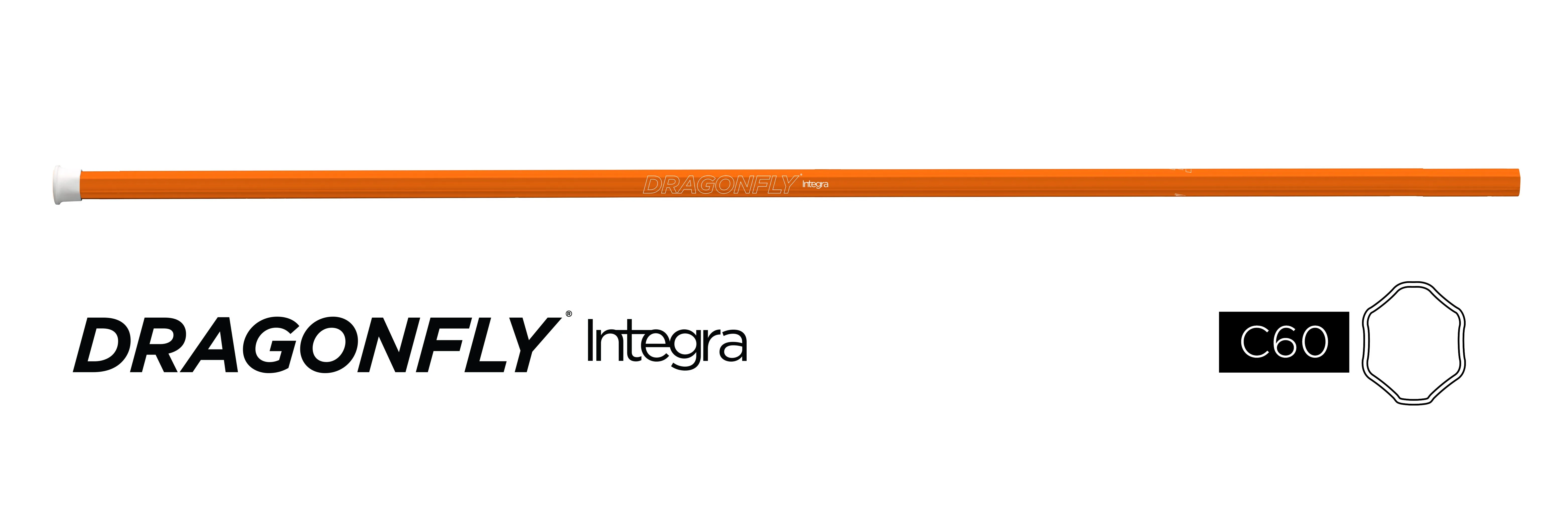 EPOCH 2019 Dragonfly Integra C60 TECHNO COLOR (RED, BLUE, YELLOW, ORANGE), 60 Mid-Flex iQ8, Concave shaft shape, (DEFENSE POLE)-